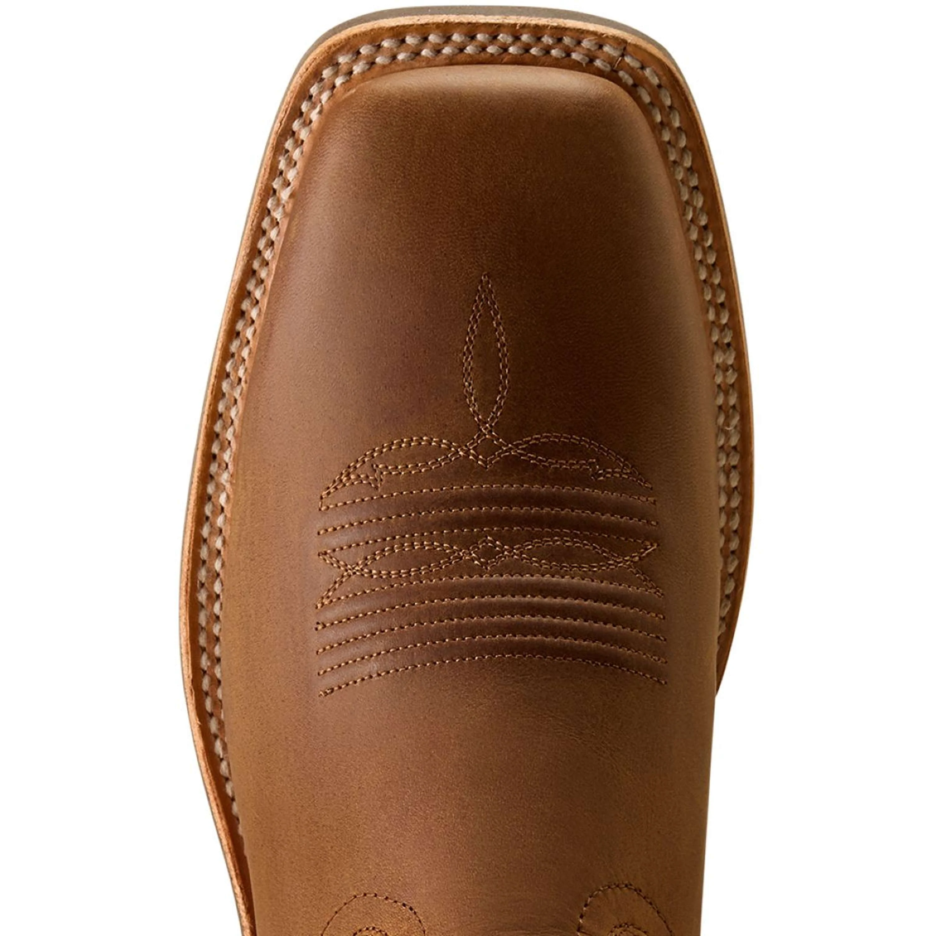 Ariat Bottes Western Highland Toughstock Hommes Distressed Brown/Tack Room Brown - Image 4