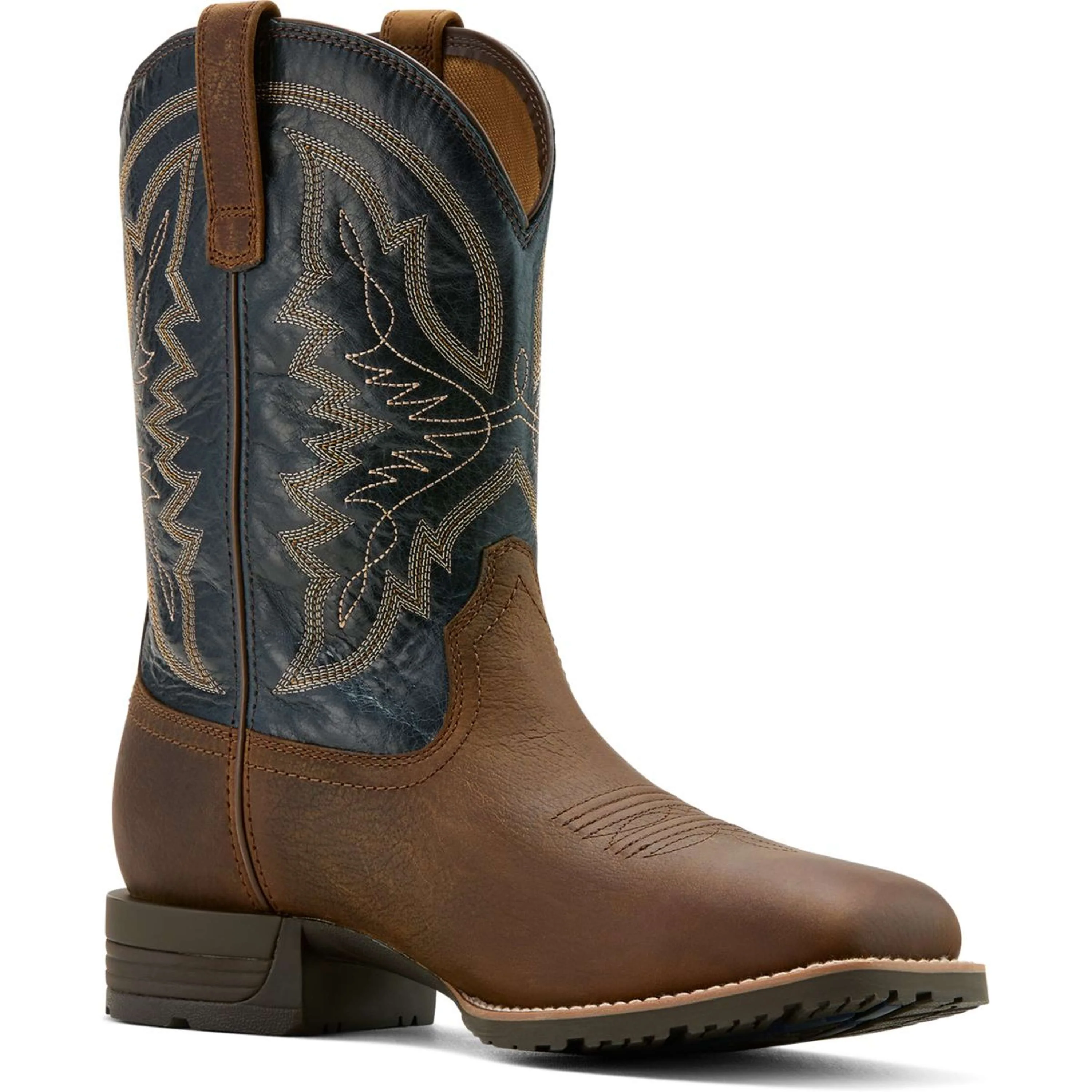 Ariat Bottes Western Hybrid Ranchwork H2O Hommes Tavern Taupe/Dark Denim - Image 3