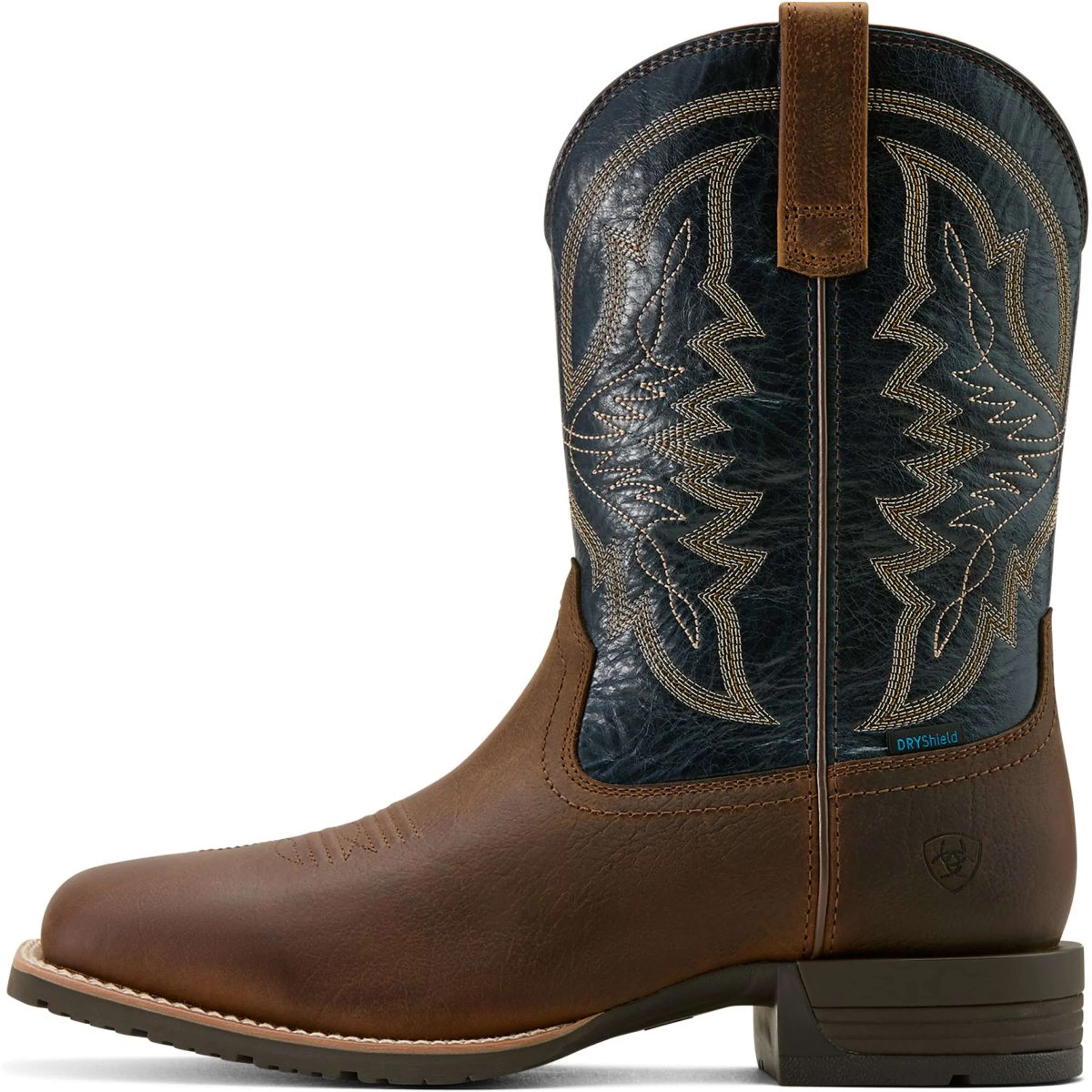 Ariat Bottes Western Hybrid Ranchwork H2O Hommes Tavern Taupe/Dark Denim - Image 5