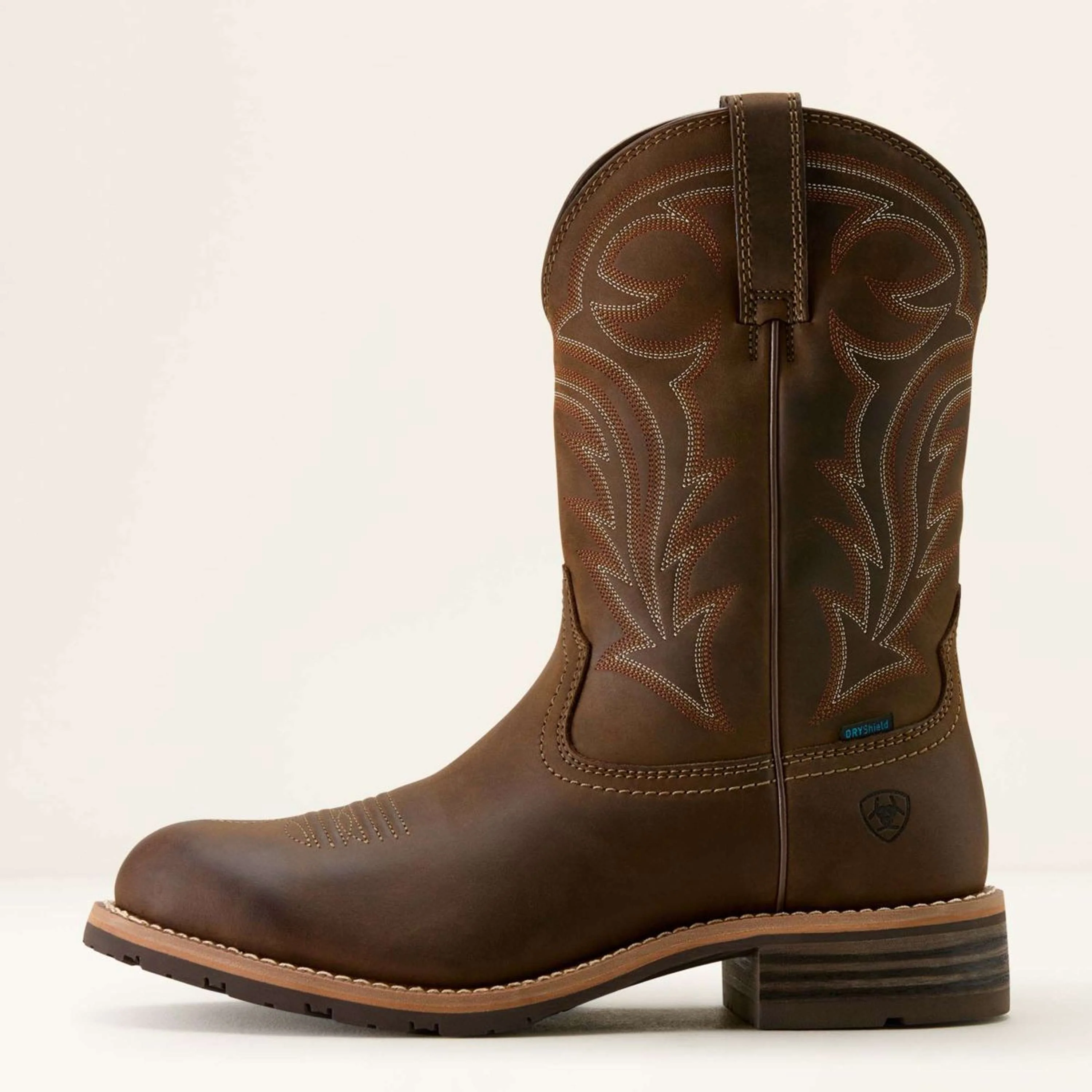 Ariat Bottes Western MNS Hybrid Rancher H2O Distressed Brown - Image 5