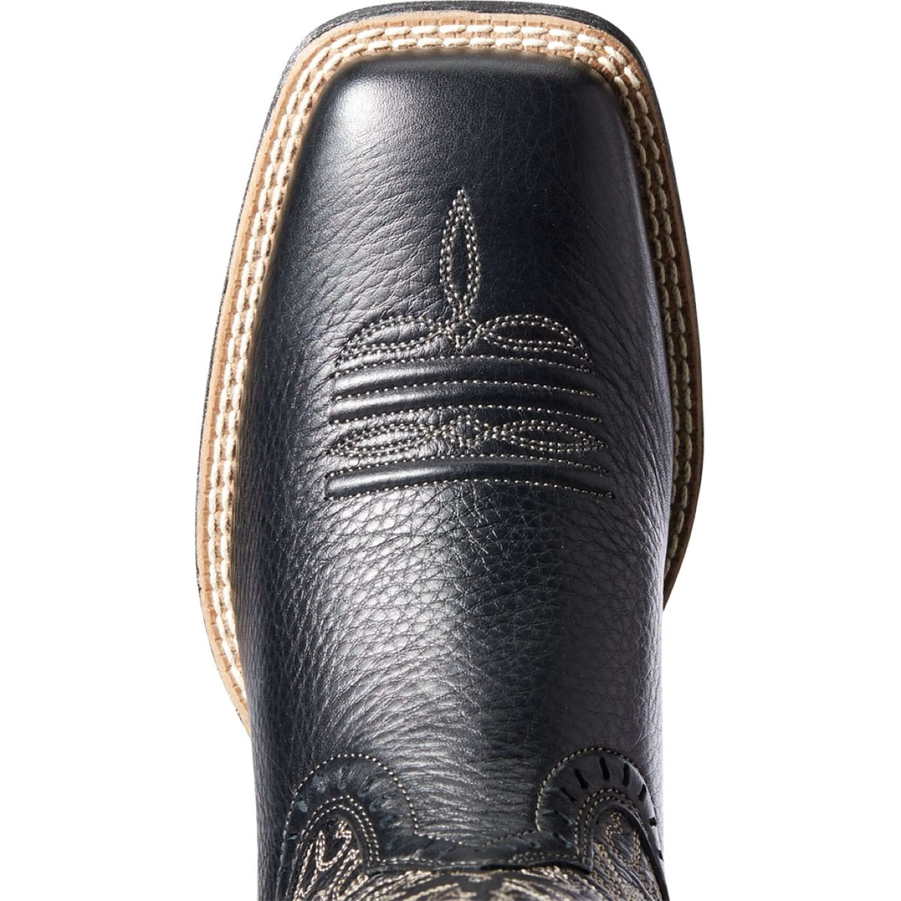Ariat Bottes Western Round Up Remuda Femme Black Deertan - Image 5