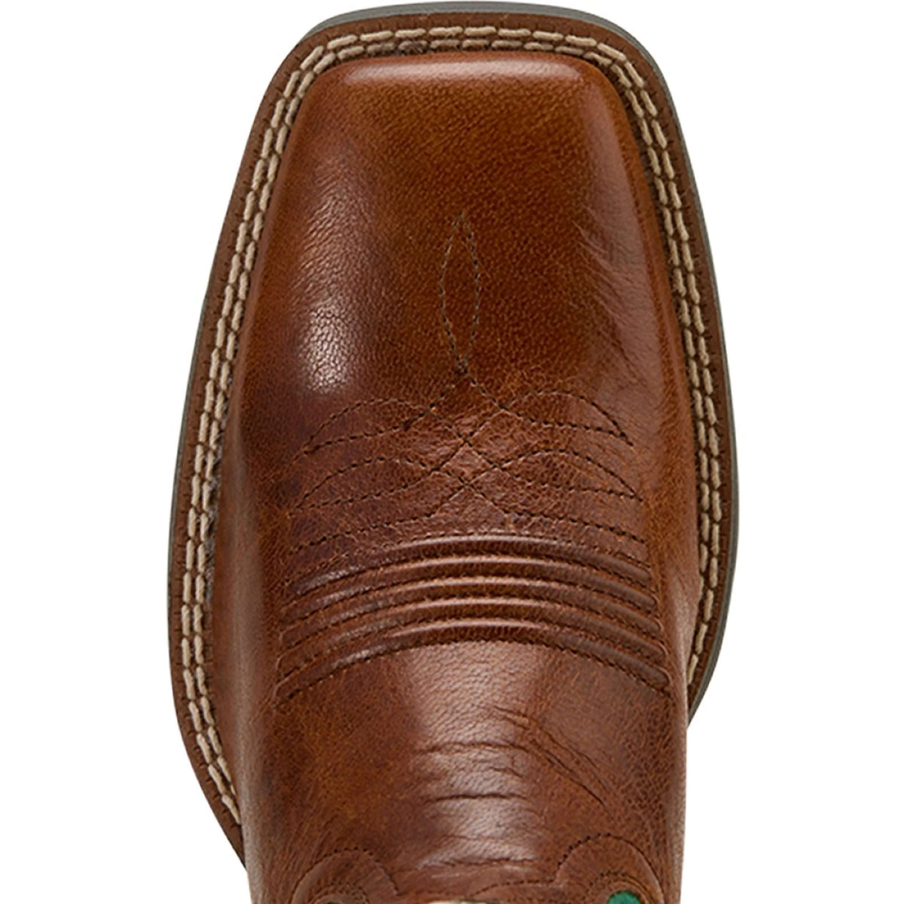 Ariat Bottes Western Round Up Stretchfit Femme Arizona Brown/Aged Jade - Image 8