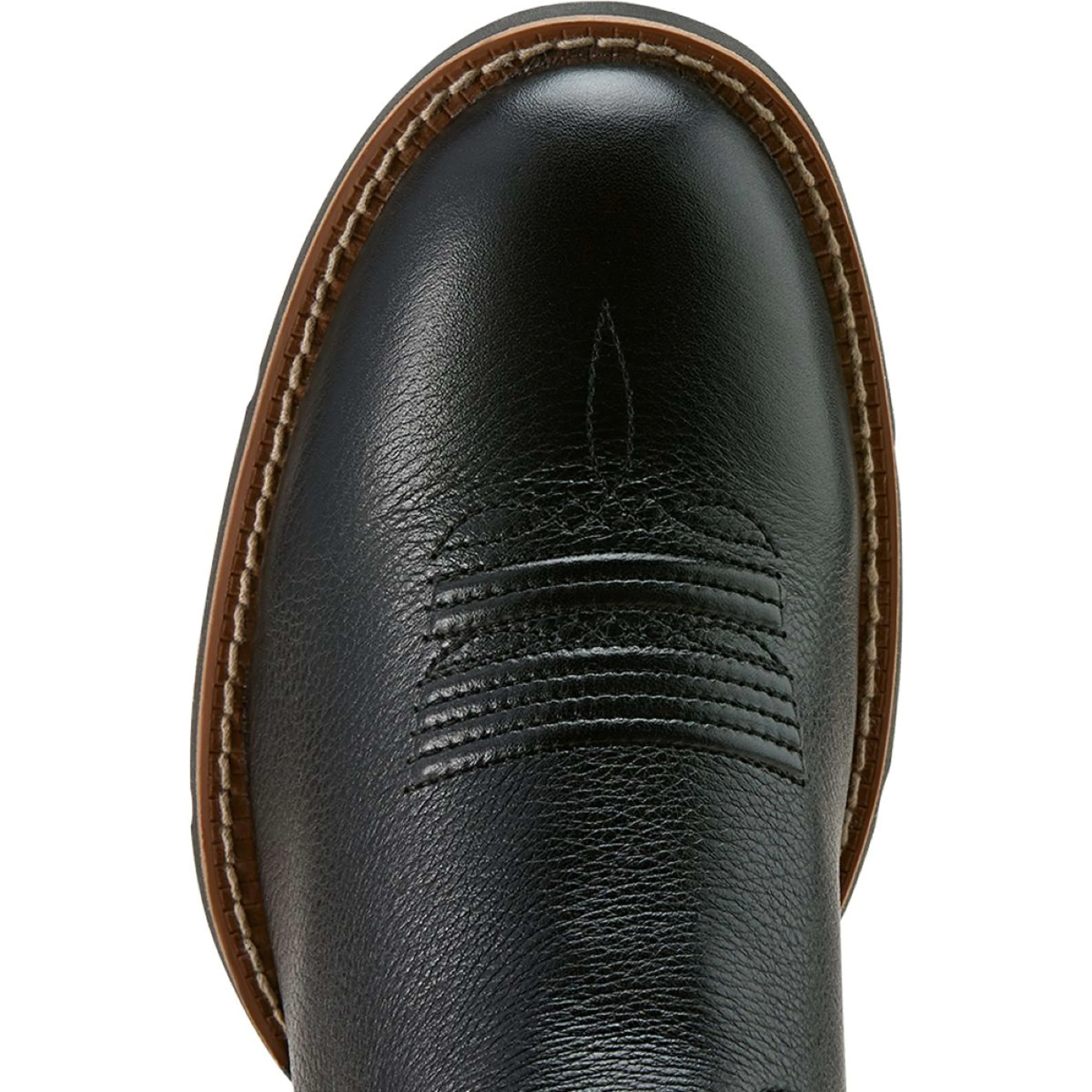 Ariat Bottes Western Round Up Stretchfit Femme Black Deertan/Garnet Emboss - Image 7