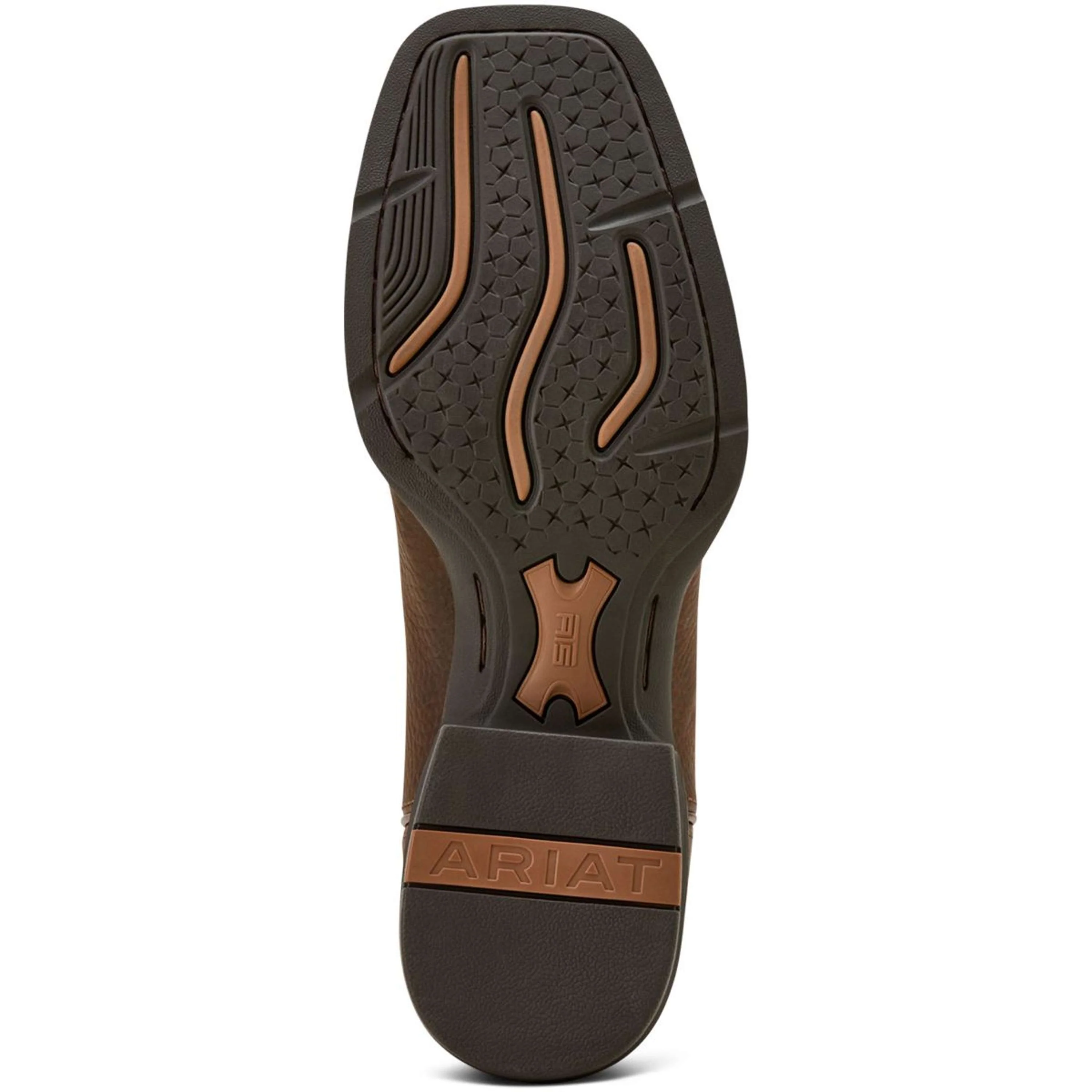 Ariat Bottes Western Sport Outdoor Hommes Brown Oiled/Tack Green - Image 6