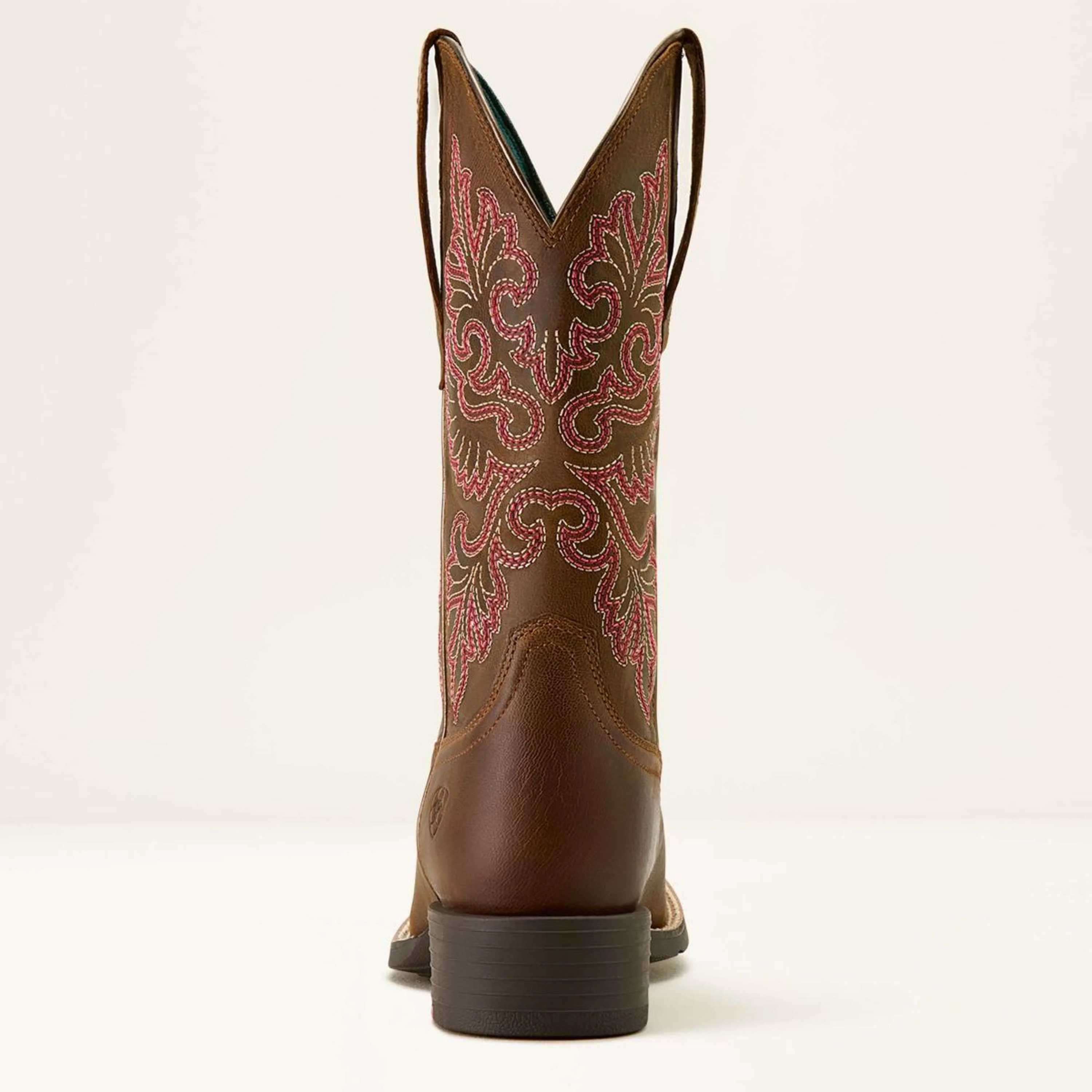 Ariat Bottes Western Round Up Wide Square Toe Sassy Brown - Image 2