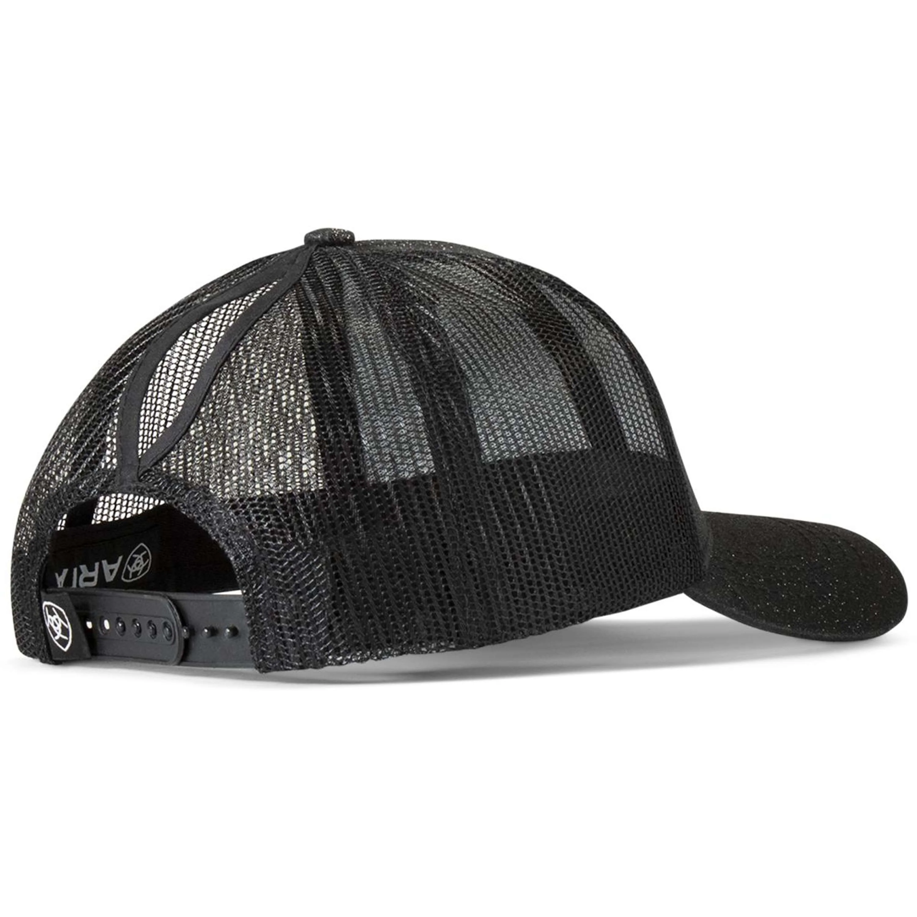 Ariat Casquette Messy Bun Glitter Noir - Image 2