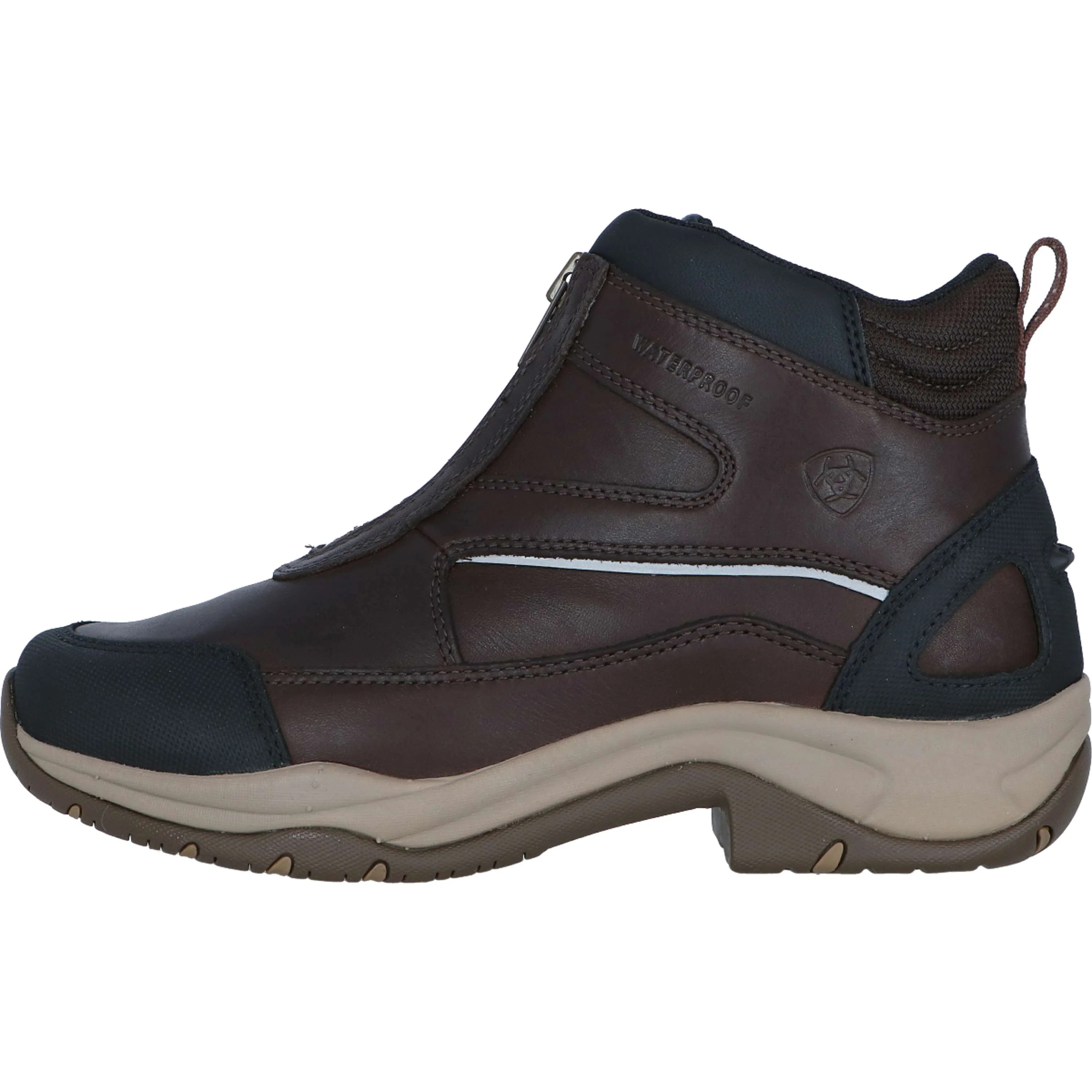 Ariat Chaussure d'Écurie Telluride Zip H2O Femme Marron foncé - Image 2