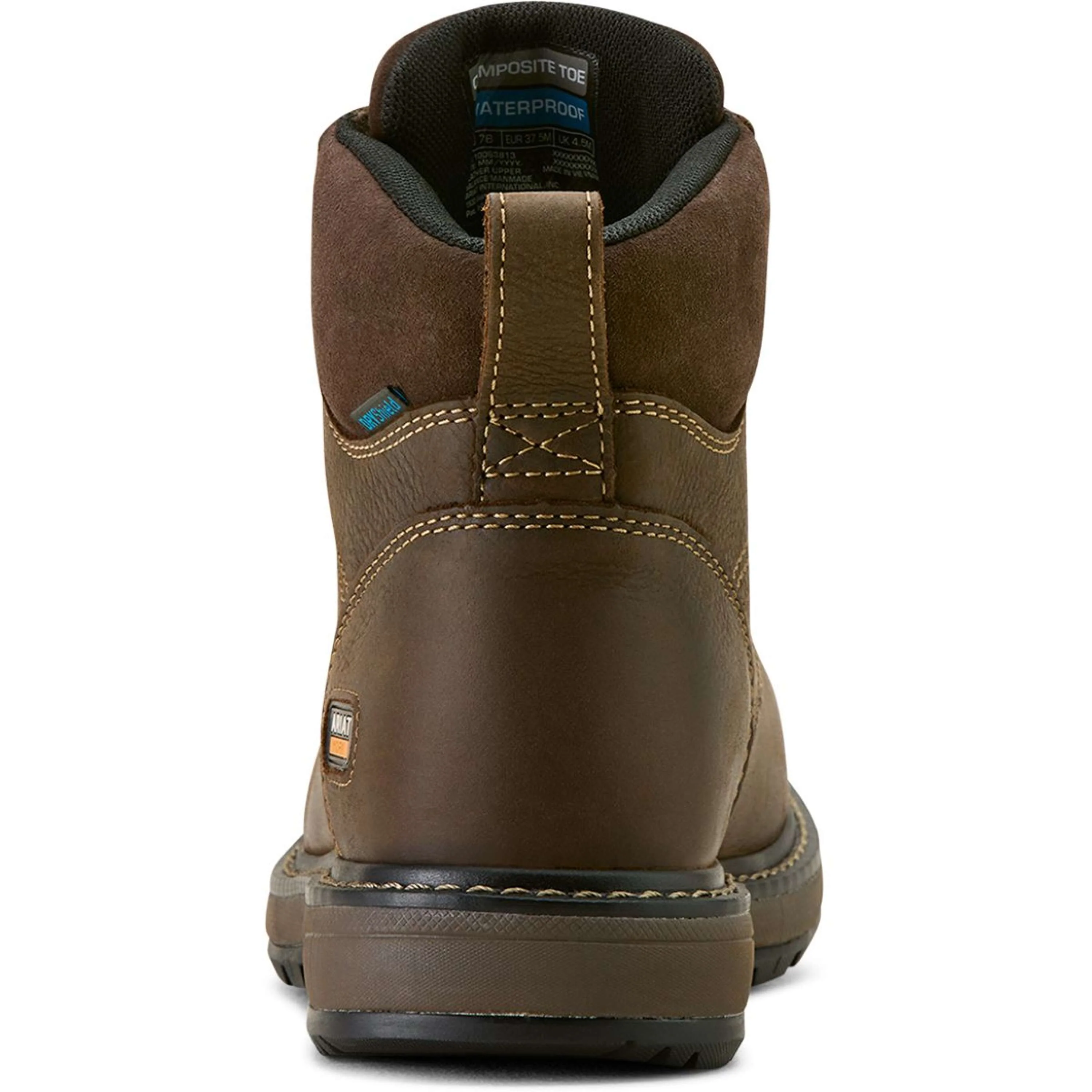 Ariat Chaussures d’extérieur Riverter H20 Femme Marron foncé - Image 5