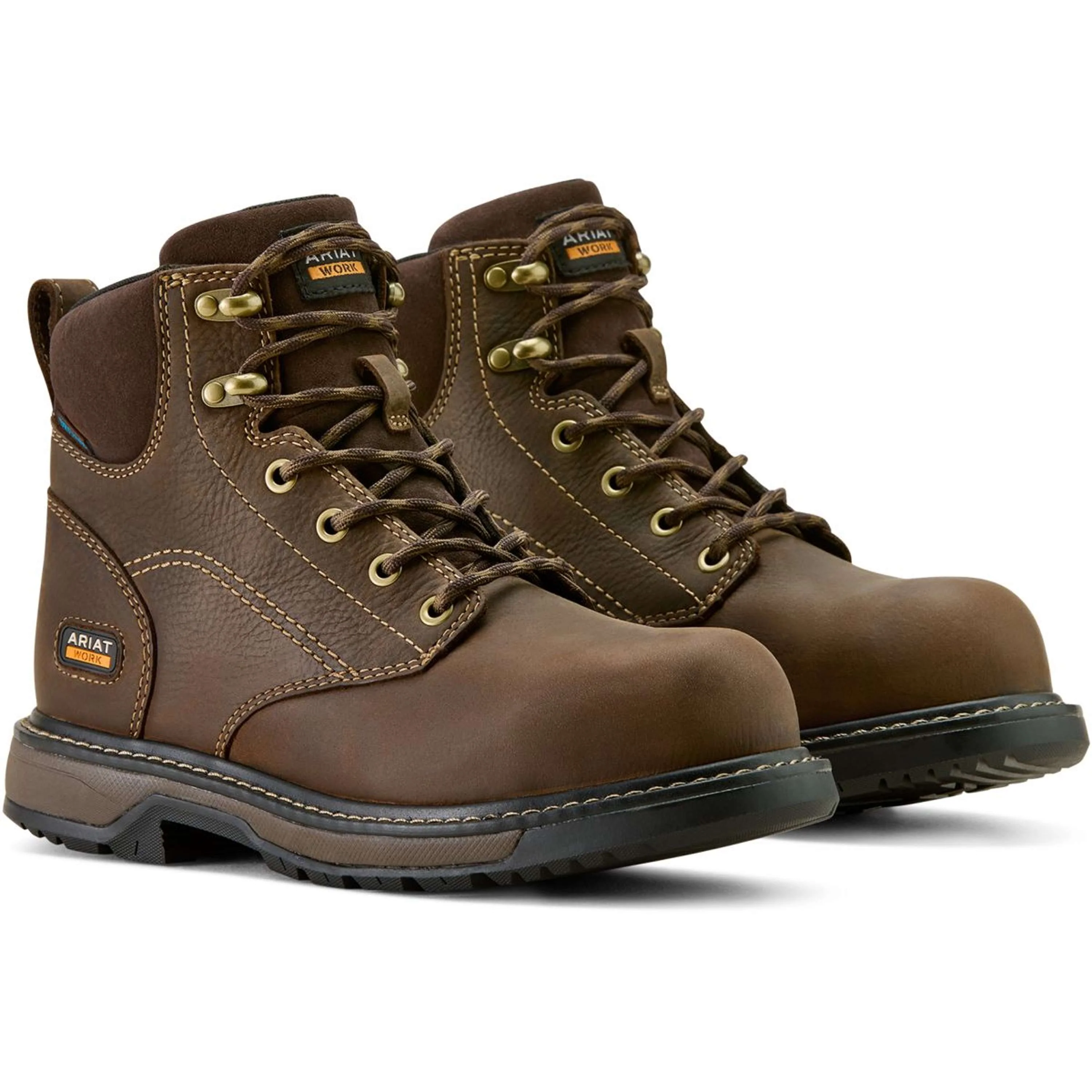 Ariat Chaussures d’extérieur Riverter H20 Femme Marron foncé - Image 7