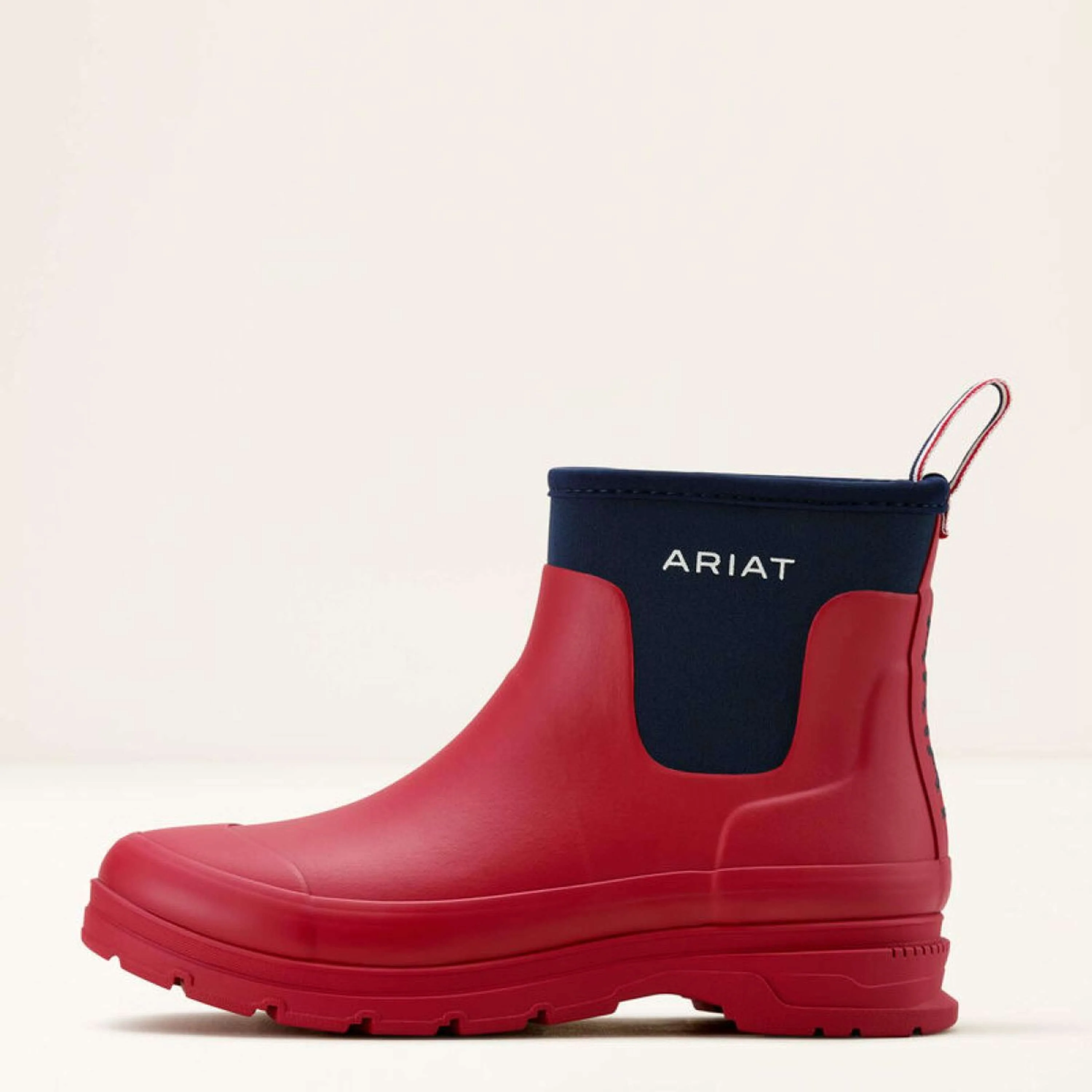 Ariat Chaussures d'Écurie Kelmarsh Shortie Femme Rouge Team/Bleu Marine - Image 2