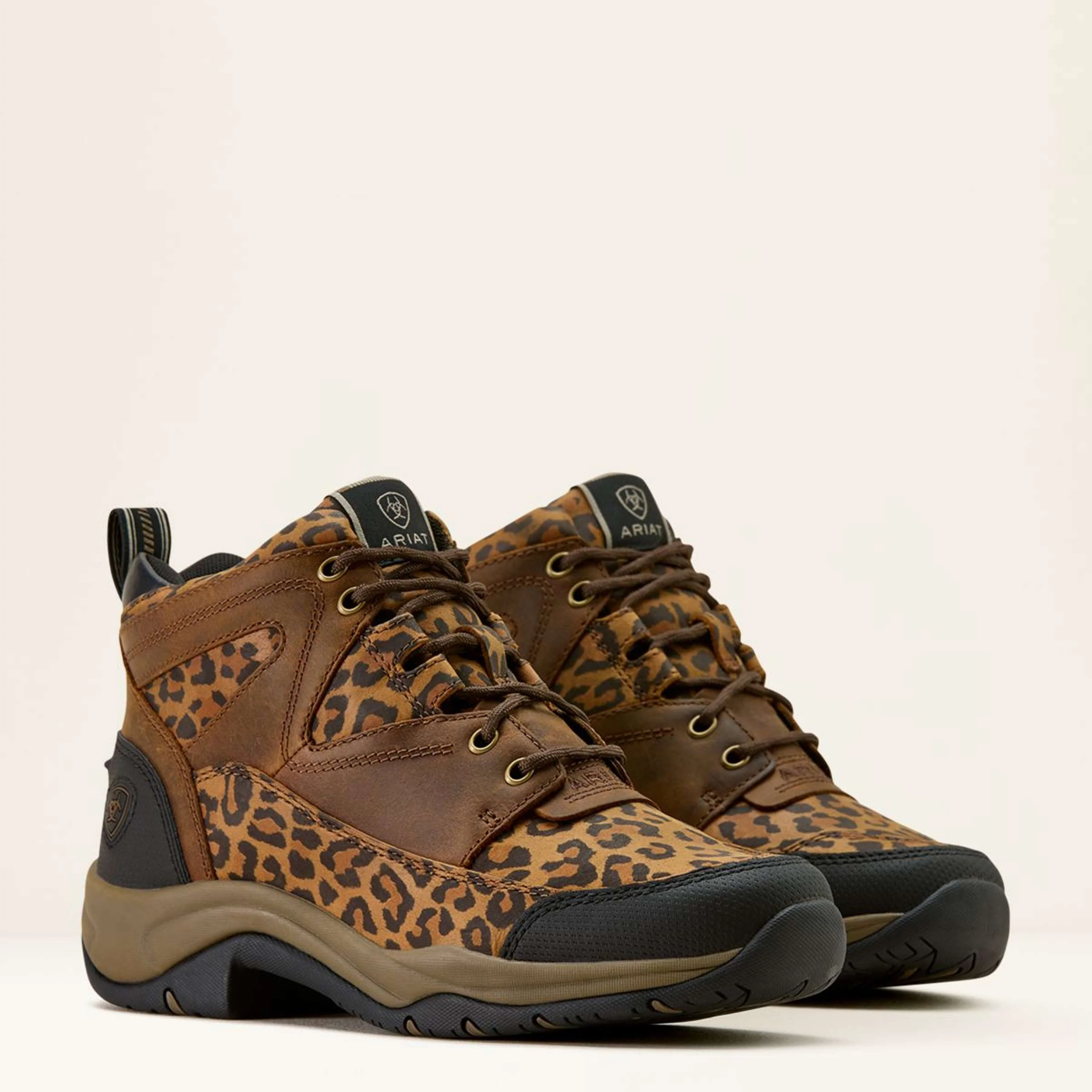 Ariat Chaussures d'Écurie Terrain Femme Washed Leopard - Image 4