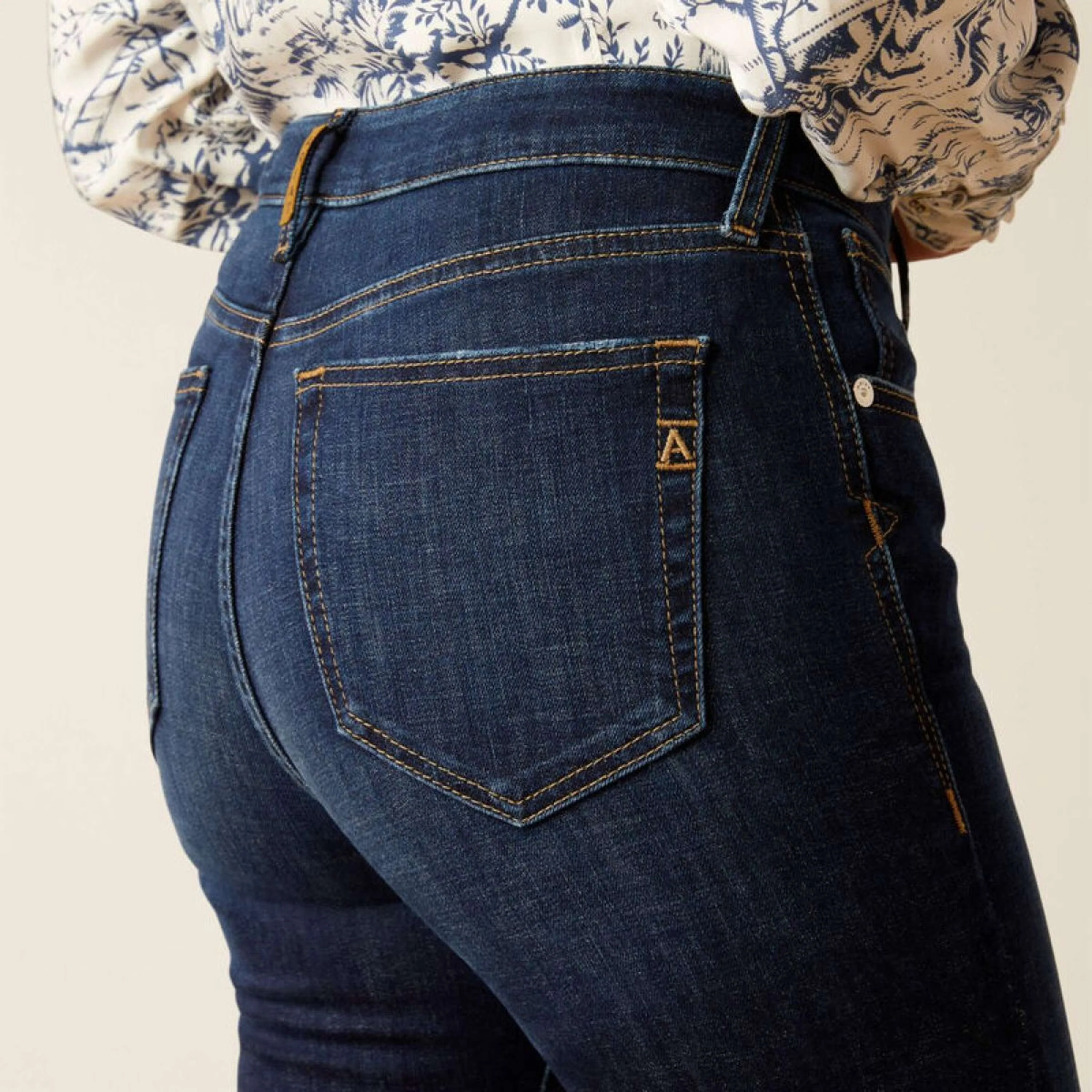 Ariat Jeans High Rise Bridle Skinny Femme Puerto Rico - Image 5