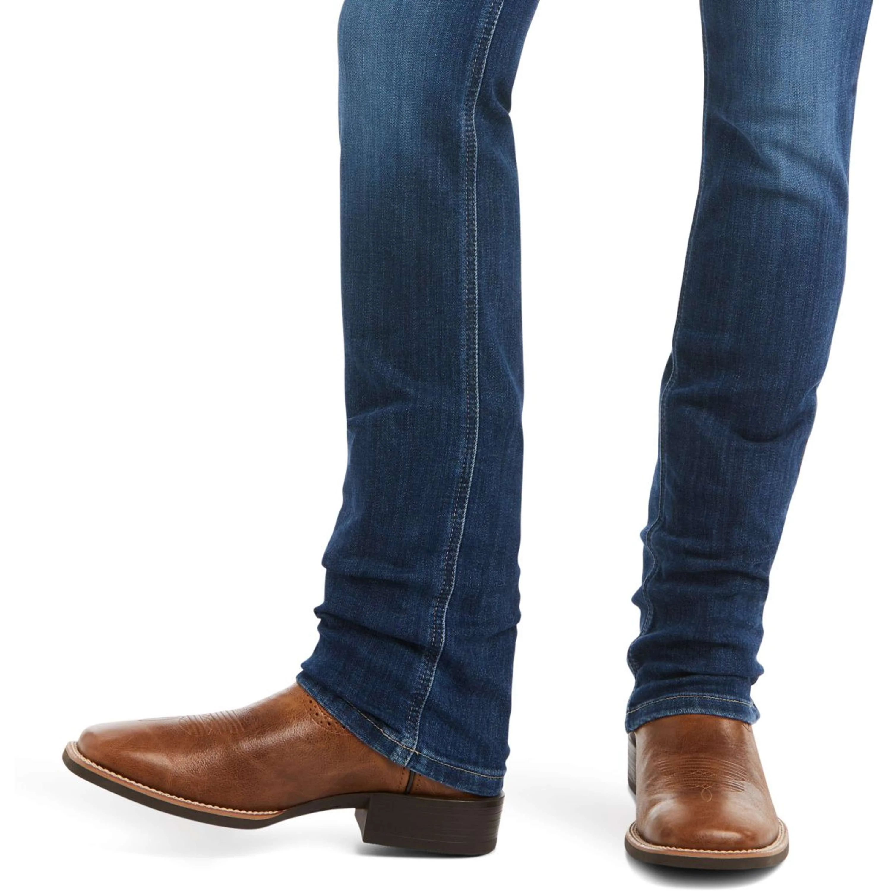 Ariat Jeans Real Perfect Rise Abby Straight Femme Mackenzie Blue - Image 3