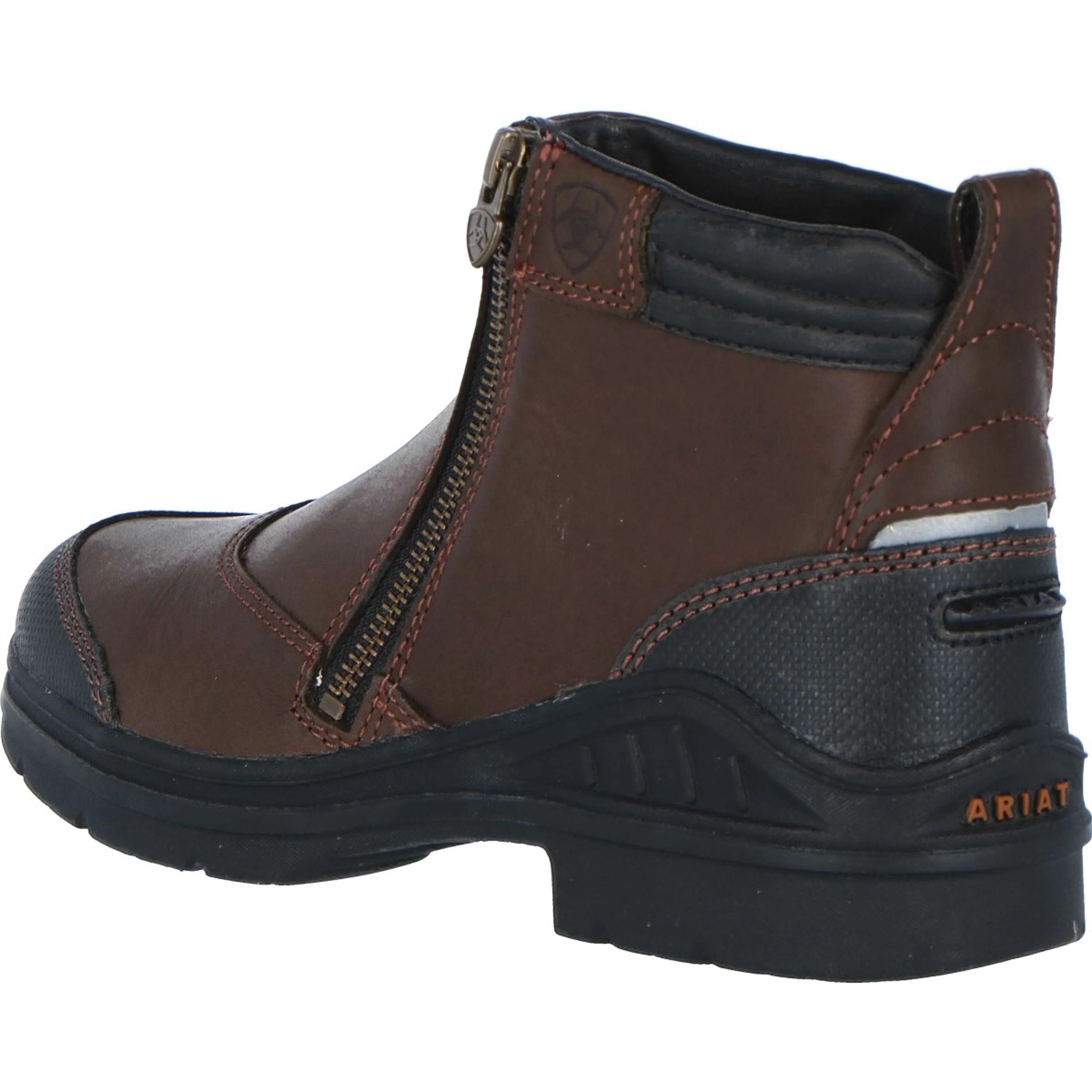 Ariat Chaussures d'Écurie Barnyard Side Zip Marron foncé - Image 3