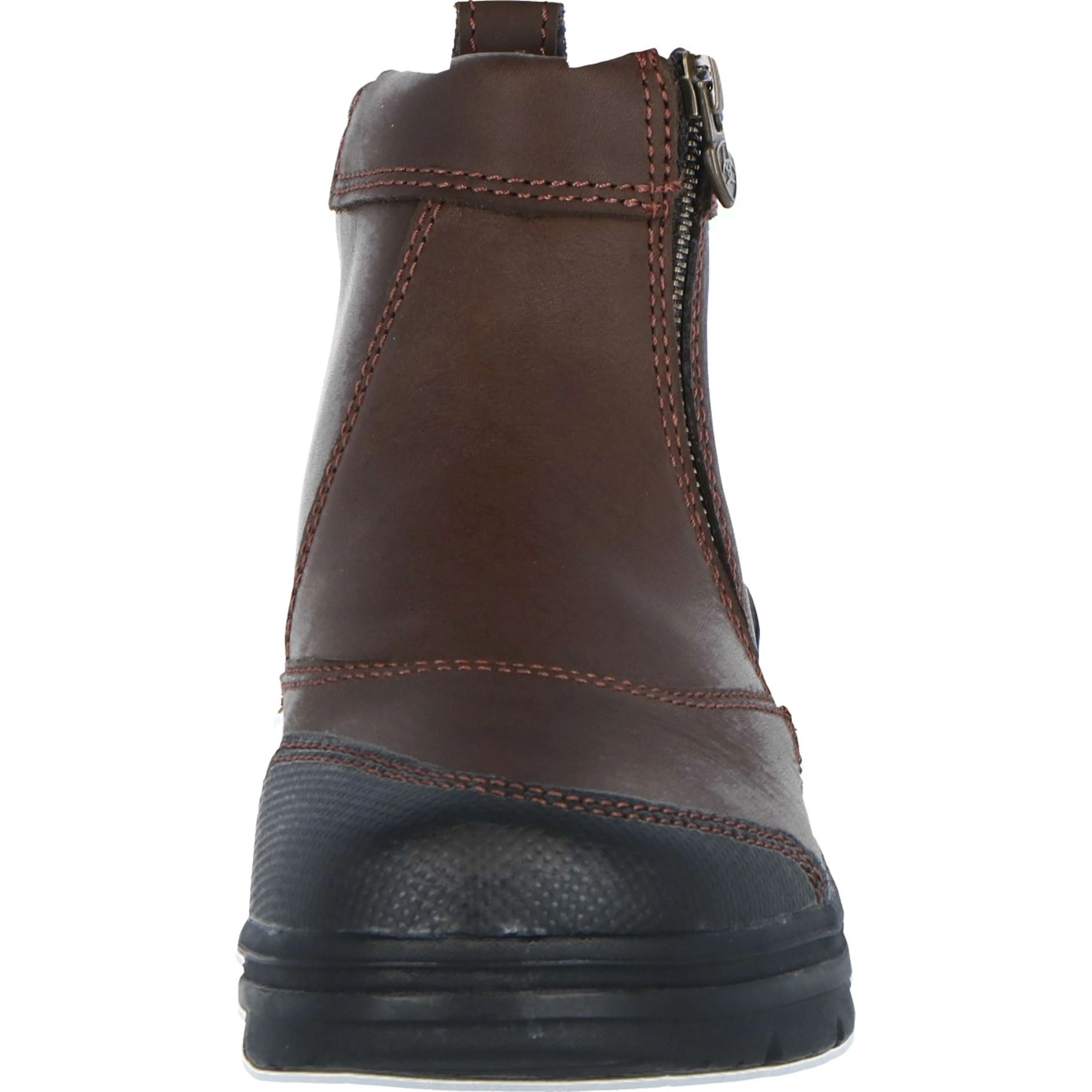 Ariat Chaussures d'Écurie Barnyard Side Zip Marron foncé - Image 8