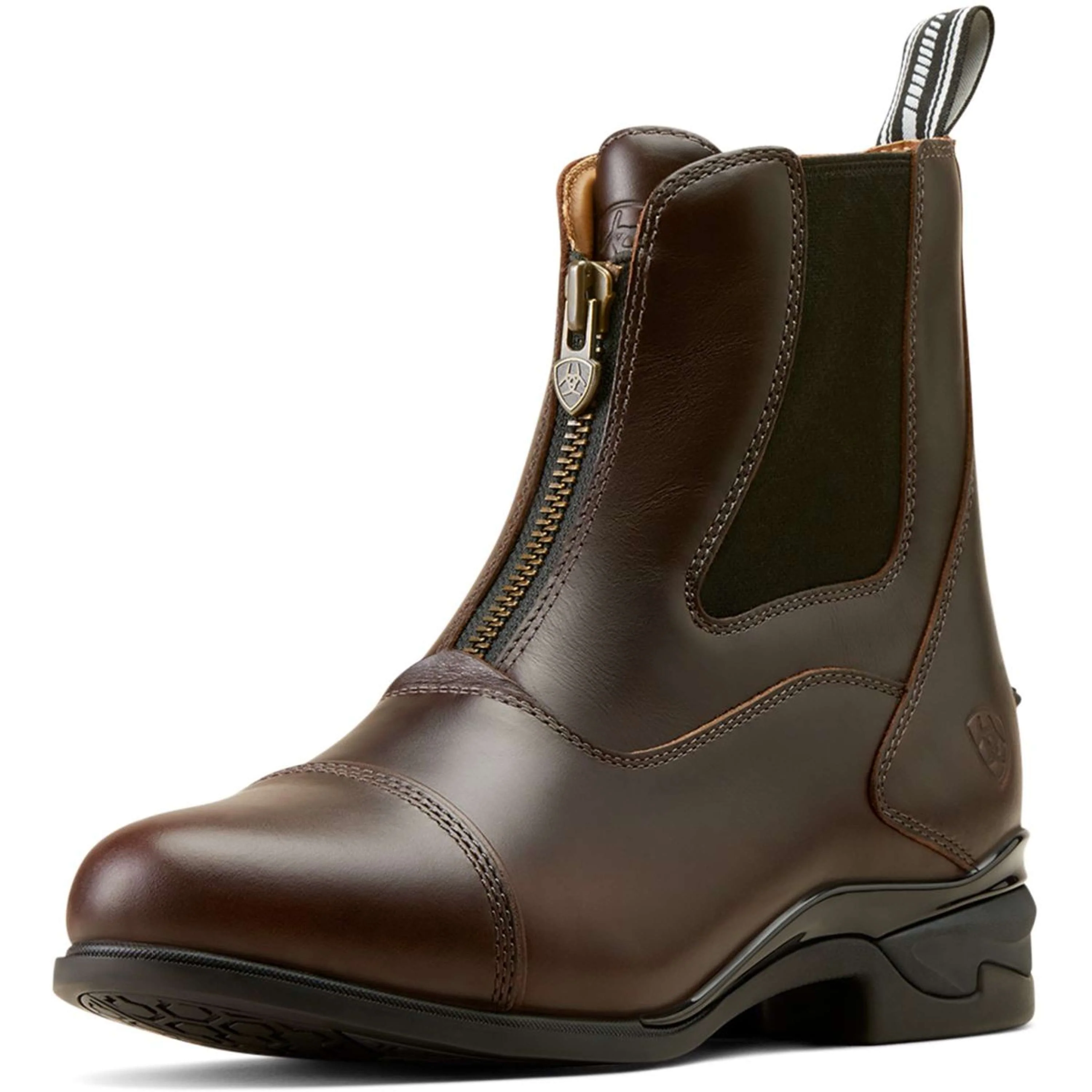 Ariat Jodhpurs Devon Zip Femme Waxed Chocolate - Image 2