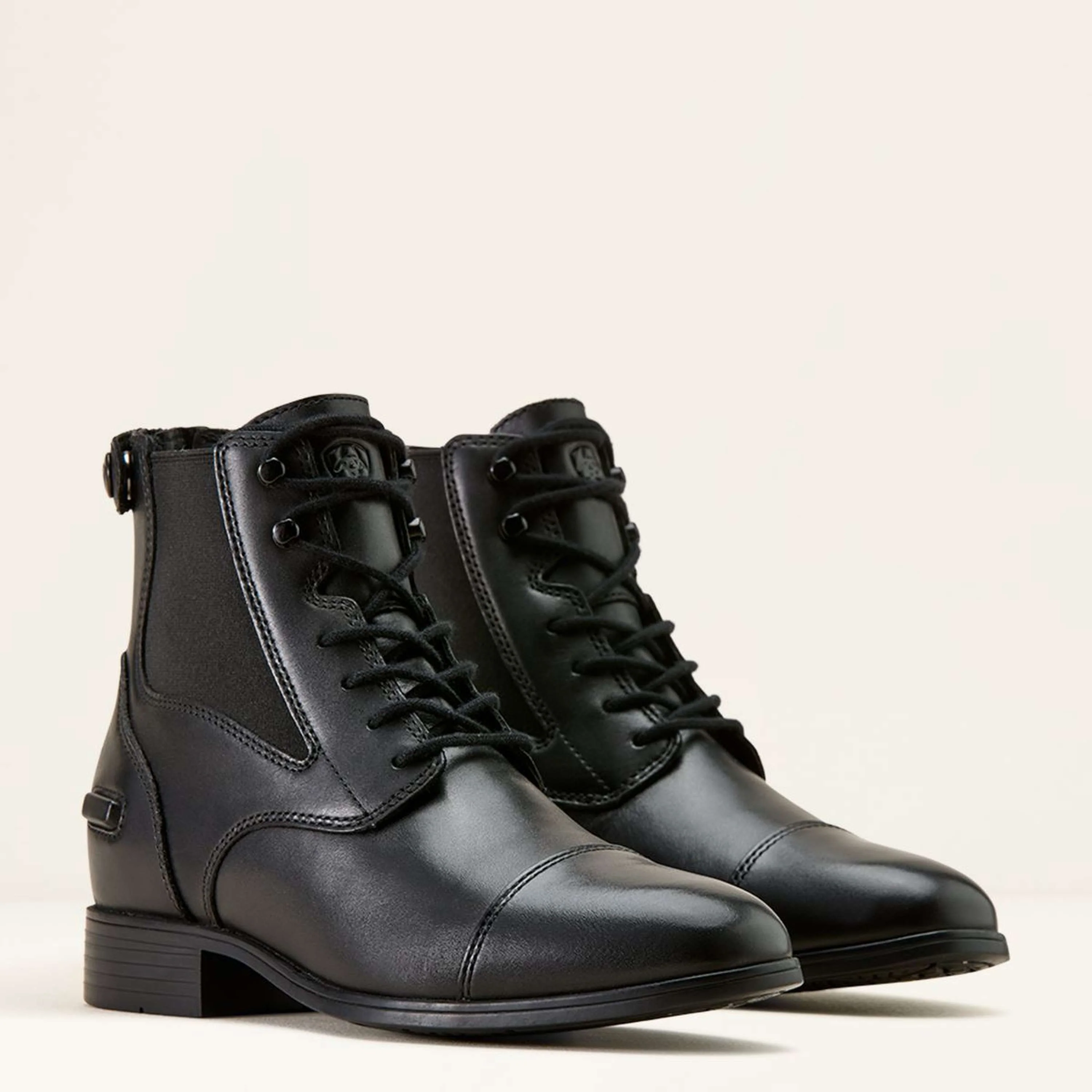 Ariat Jodhpurs Kendall Back Zip Lace Paddock Femme Noir - Image 2