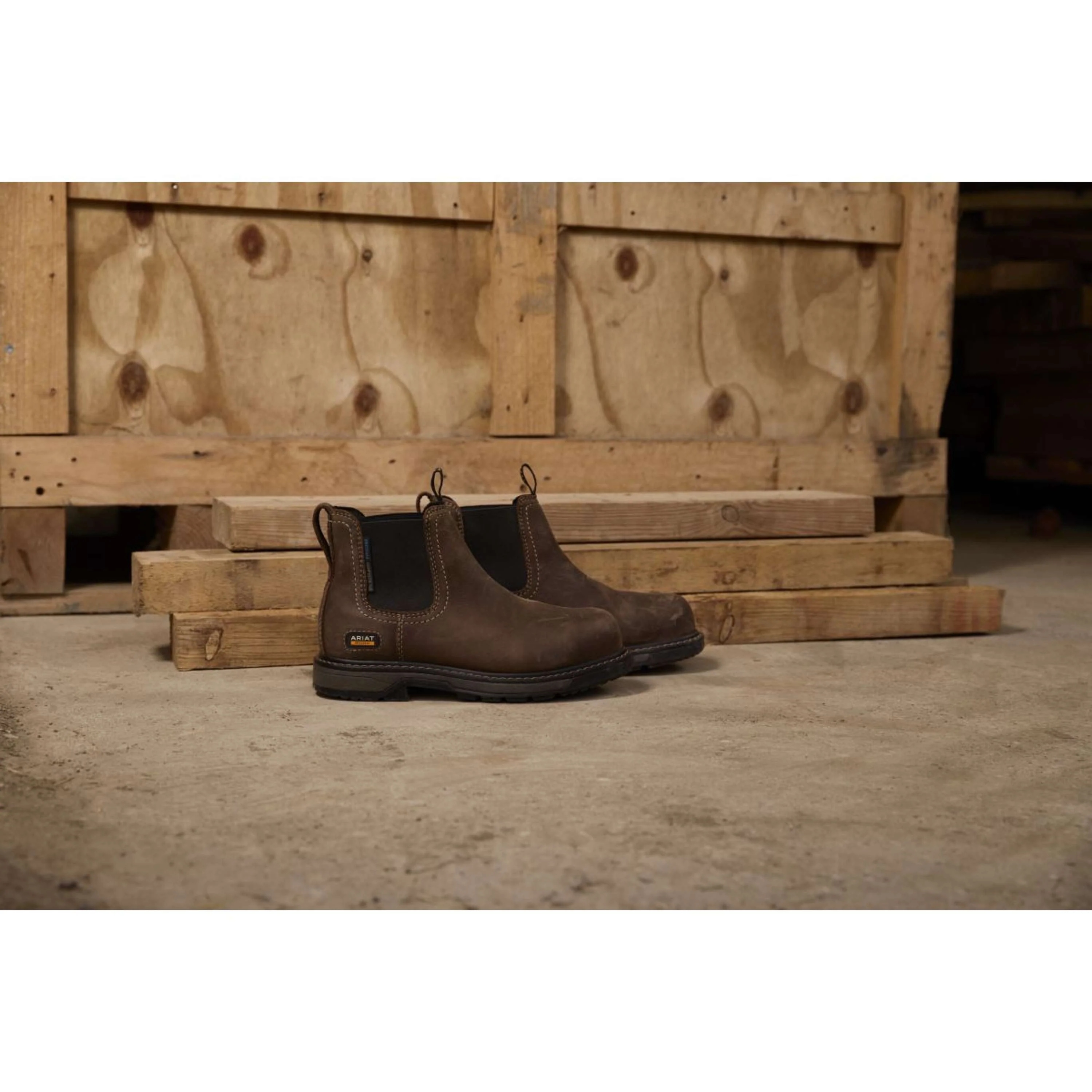 Ariat Jodhpurs Riverter Chelsea H20 Femme Marron foncé - Image 2