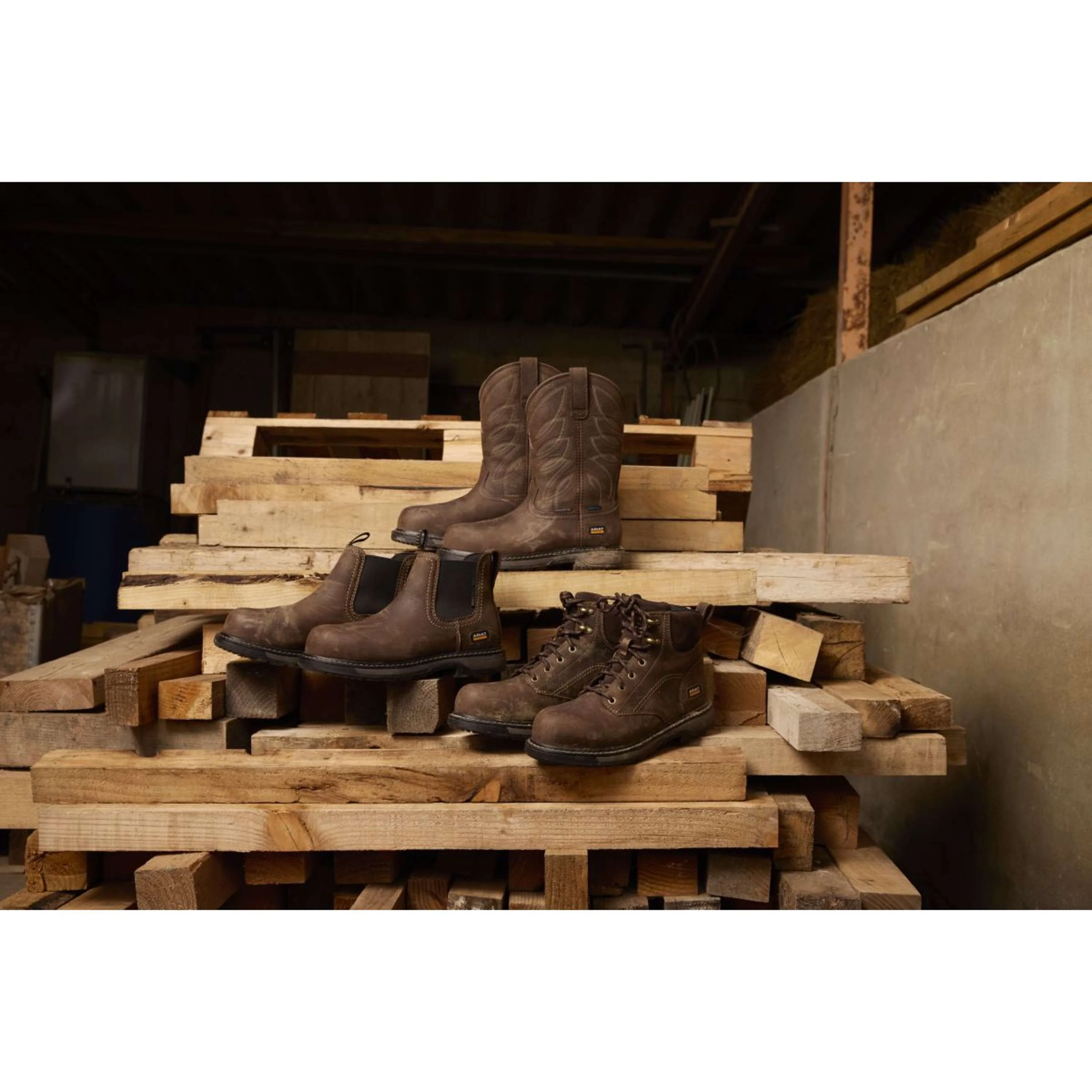 Ariat Jodhpurs Riverter Chelsea H20 Femme Marron foncé - Image 9