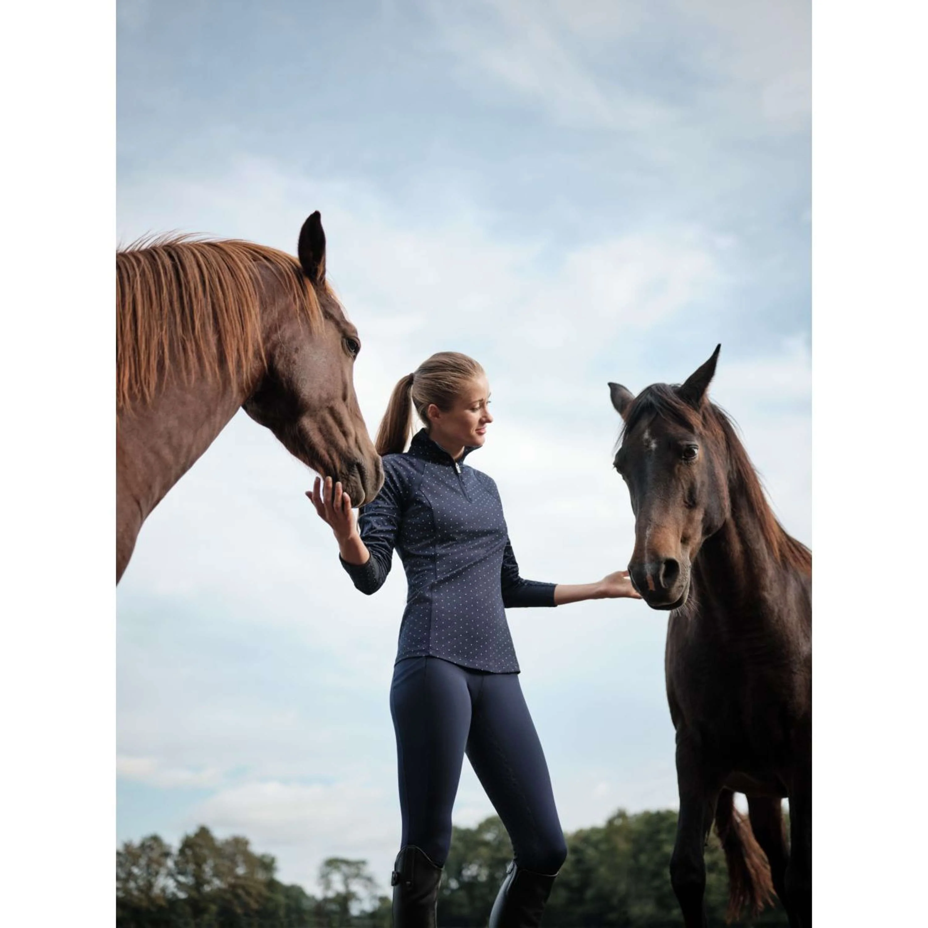 Ariat Legging d'Équitation EOS 2.0 Full Seat Navy Eclipse - Image 5