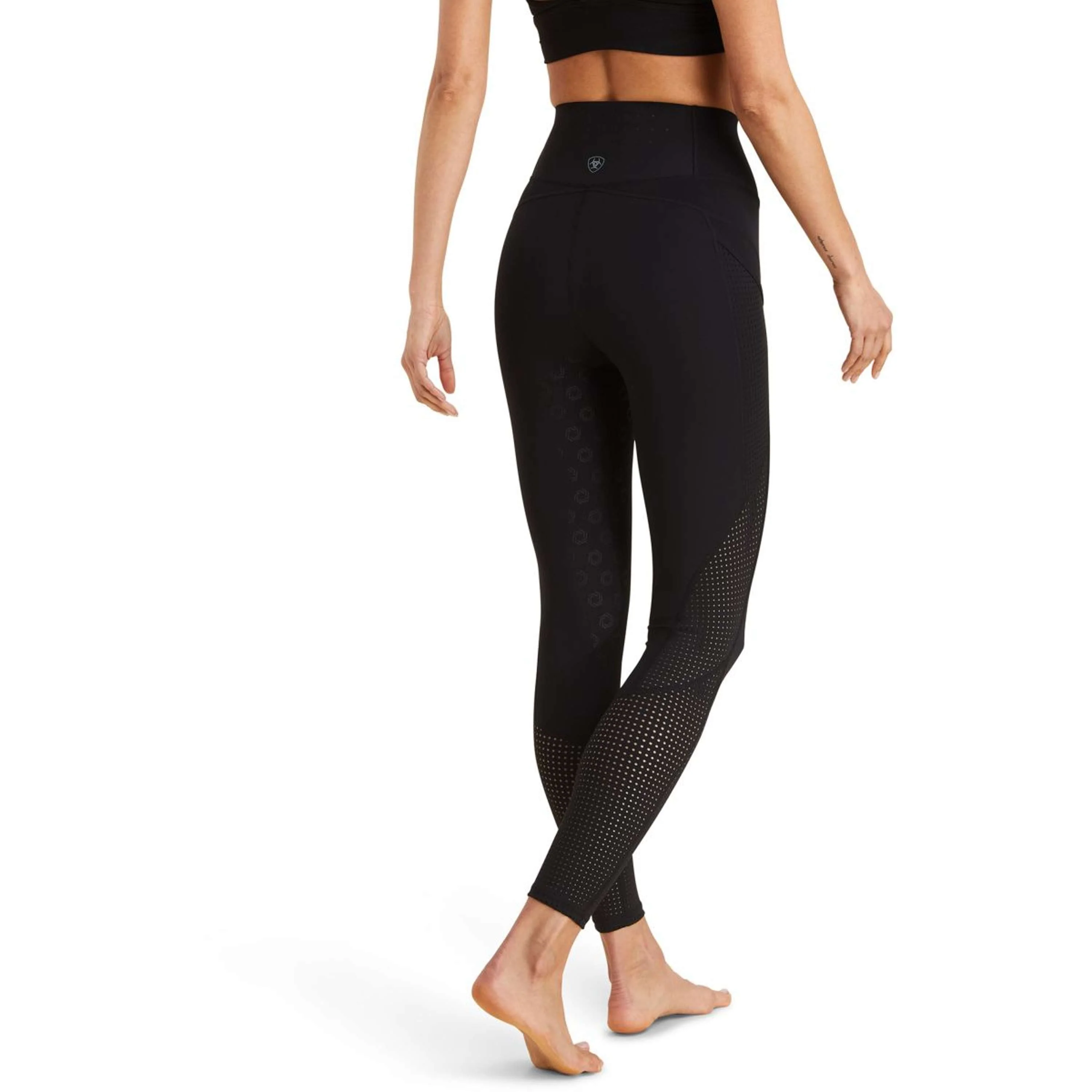 Ariat Legging d'Équitation Breathe Half Grip Femme Noir - Image 3