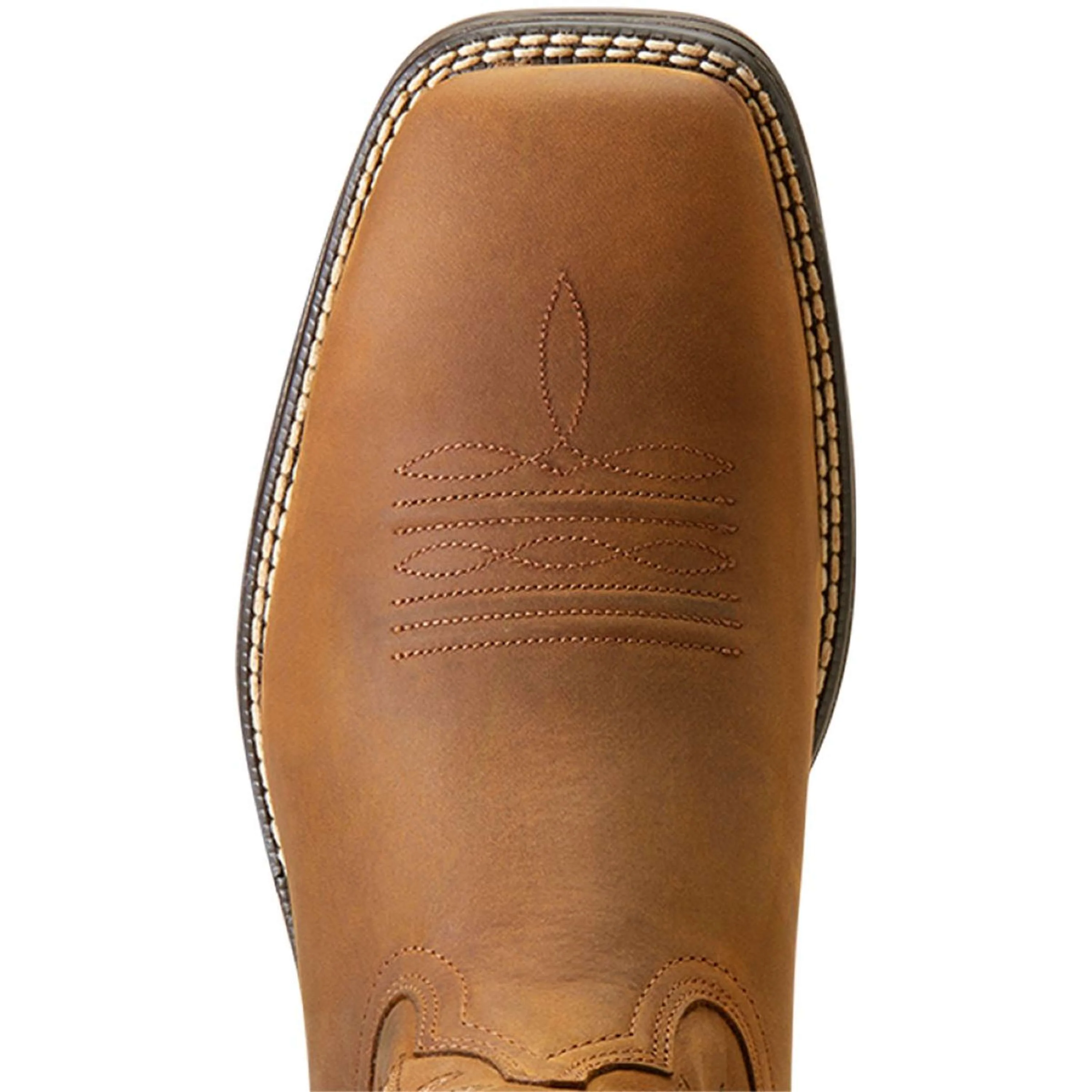 Ariat Botte Occidentale Ridgeback Hommes Oily Distressed Tan - Image 6
