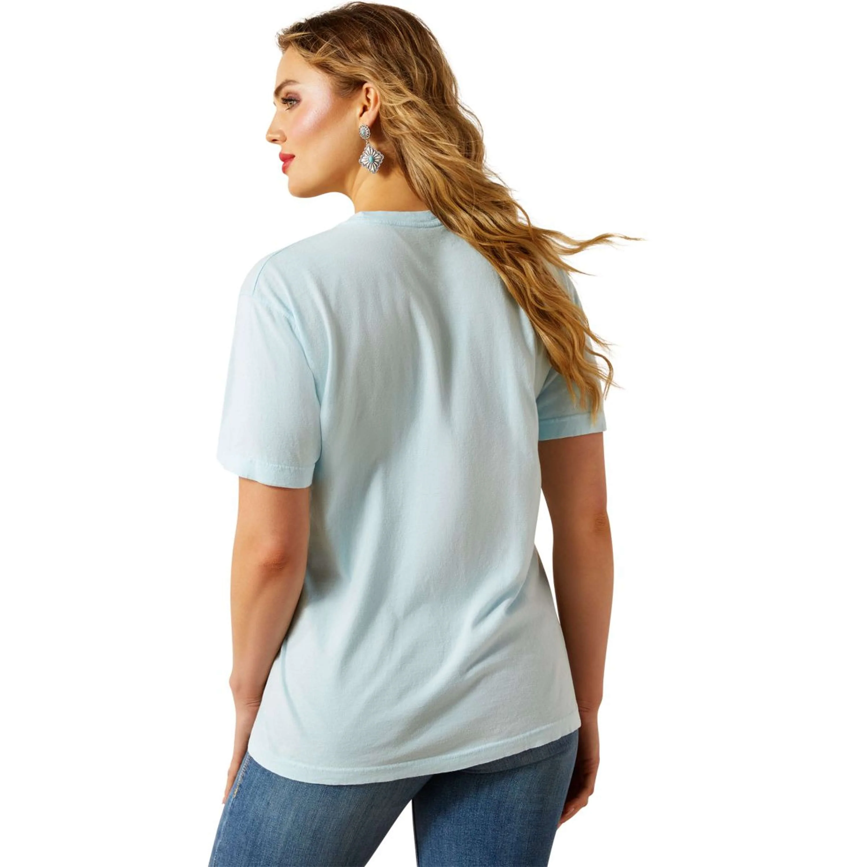 Ariat T-Shirt Another Day Femme Vintage Lagoon - Image 3