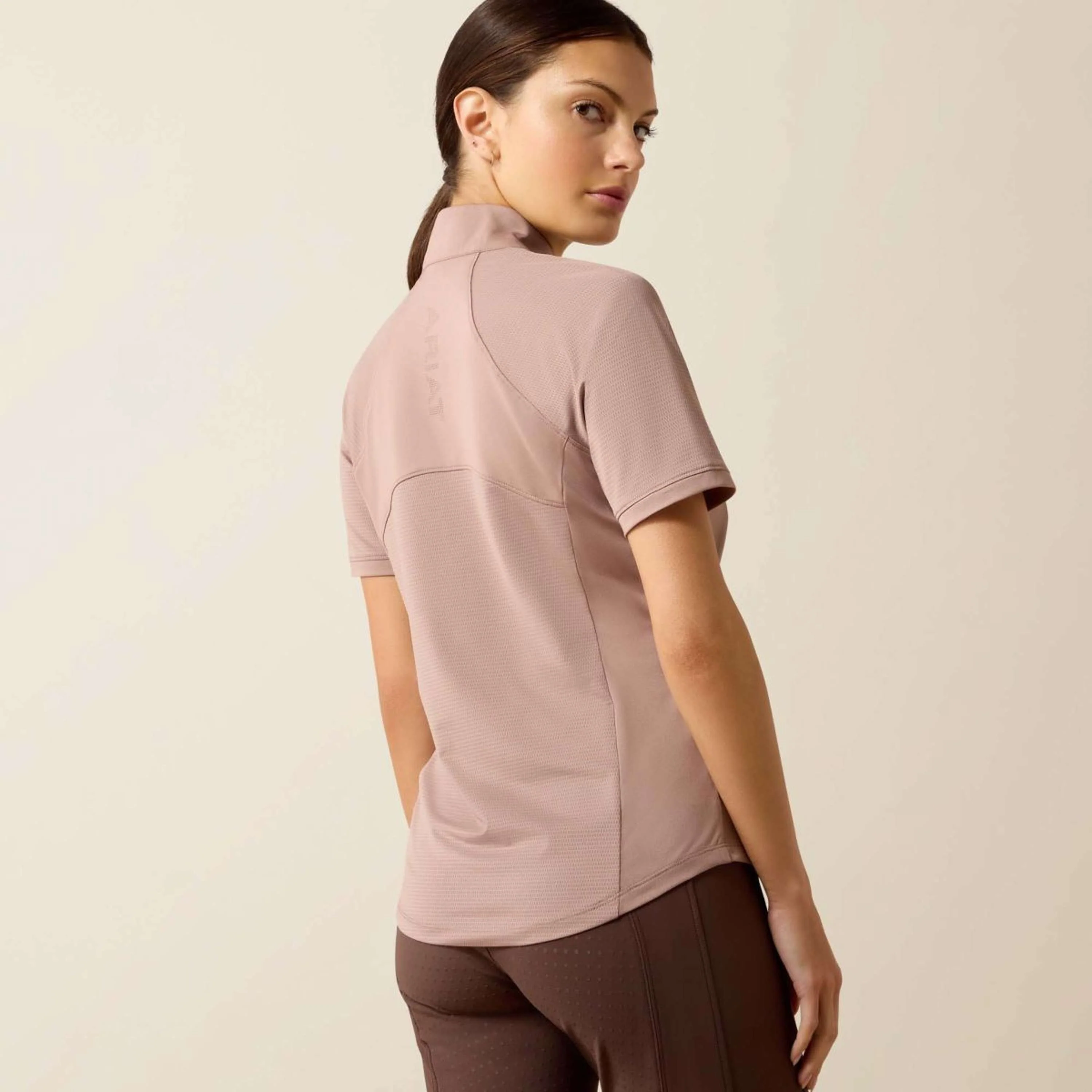 Ariat T-Shirt Soquel 1/4 Zip Baselayer Femme Ramure - Image 4