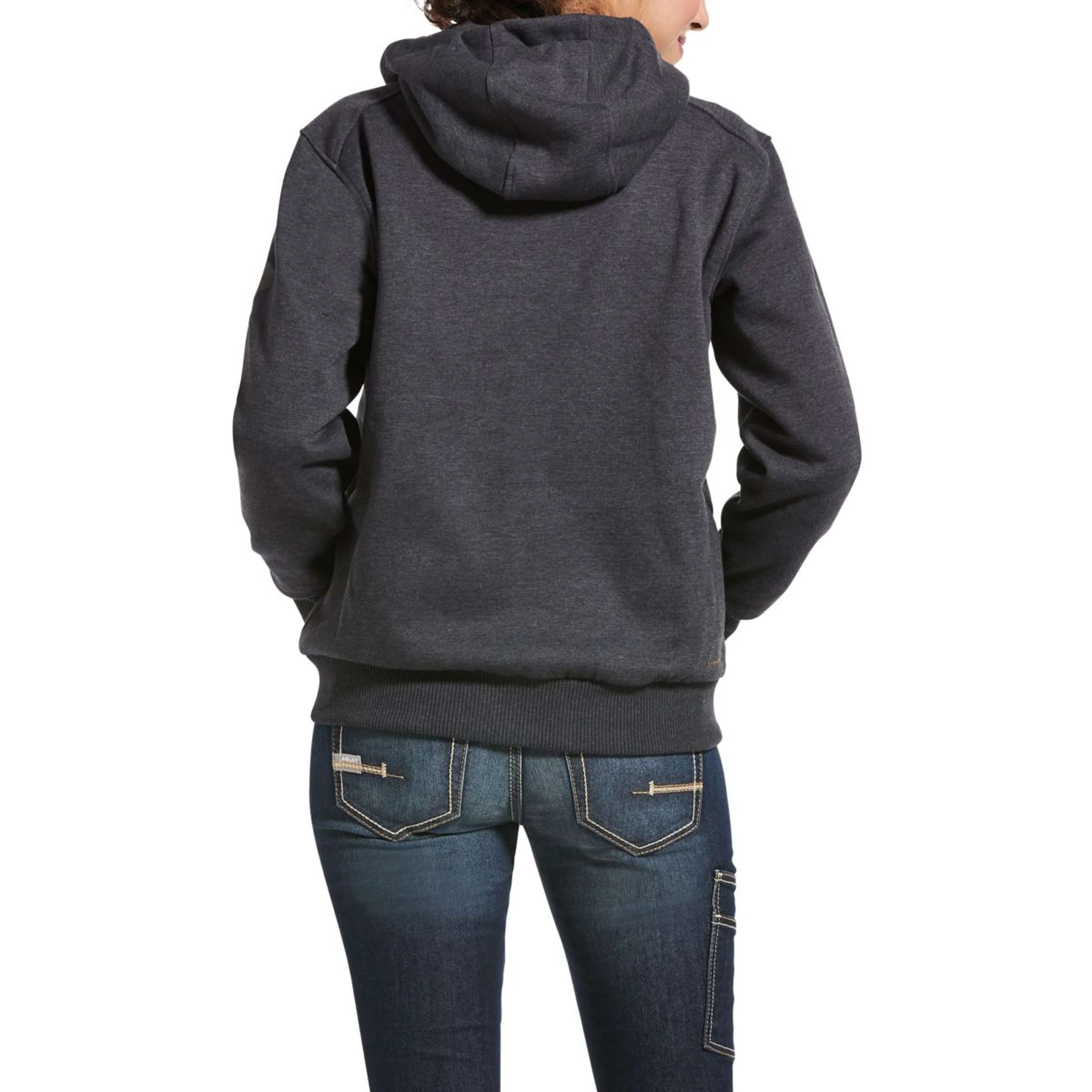 Ariat Veste Rebar All-Weather Femme Charcoal Heather - Image 4