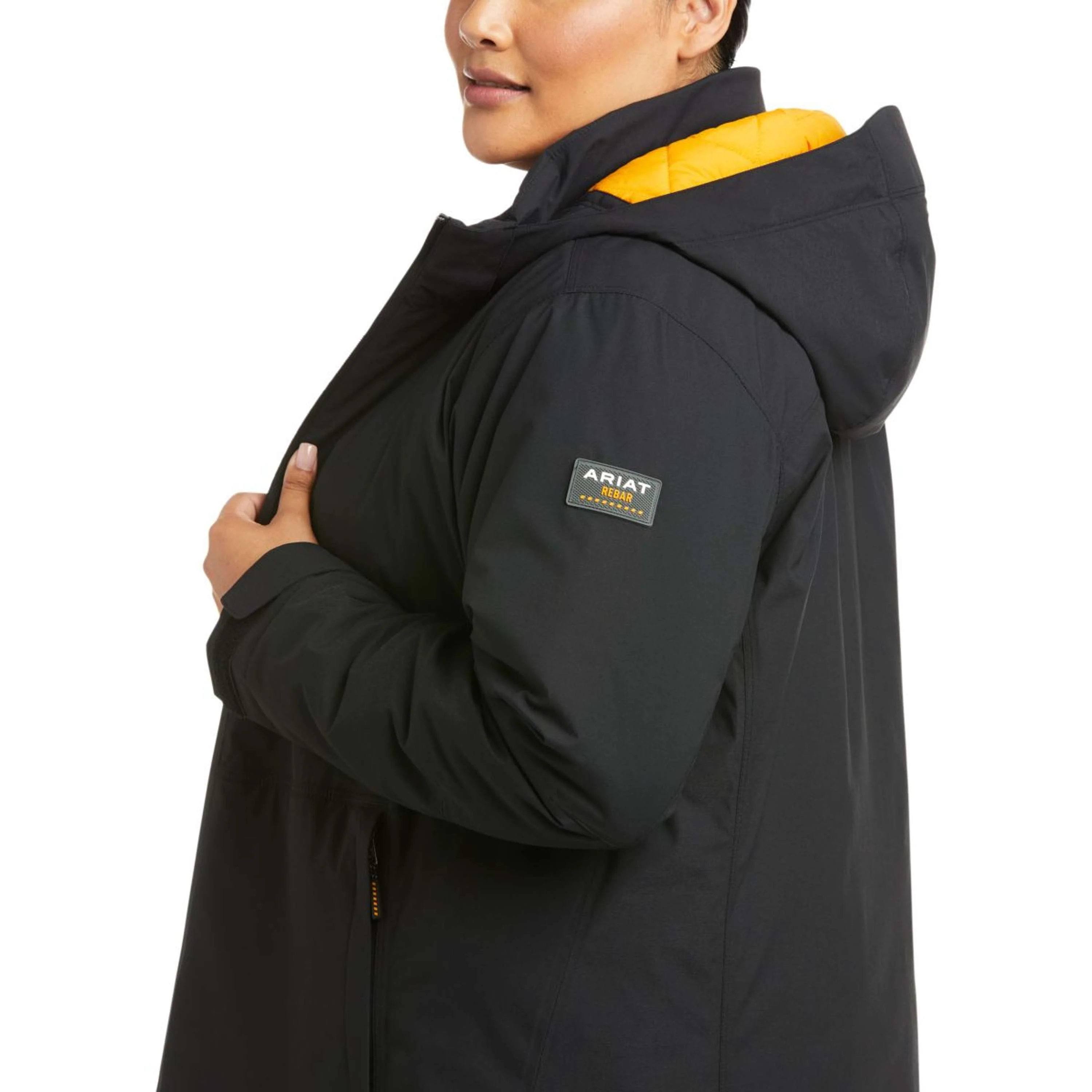 Ariat Veste Rebar Storm Fighter 2.0 Waterproof Femme Noir - Image 6