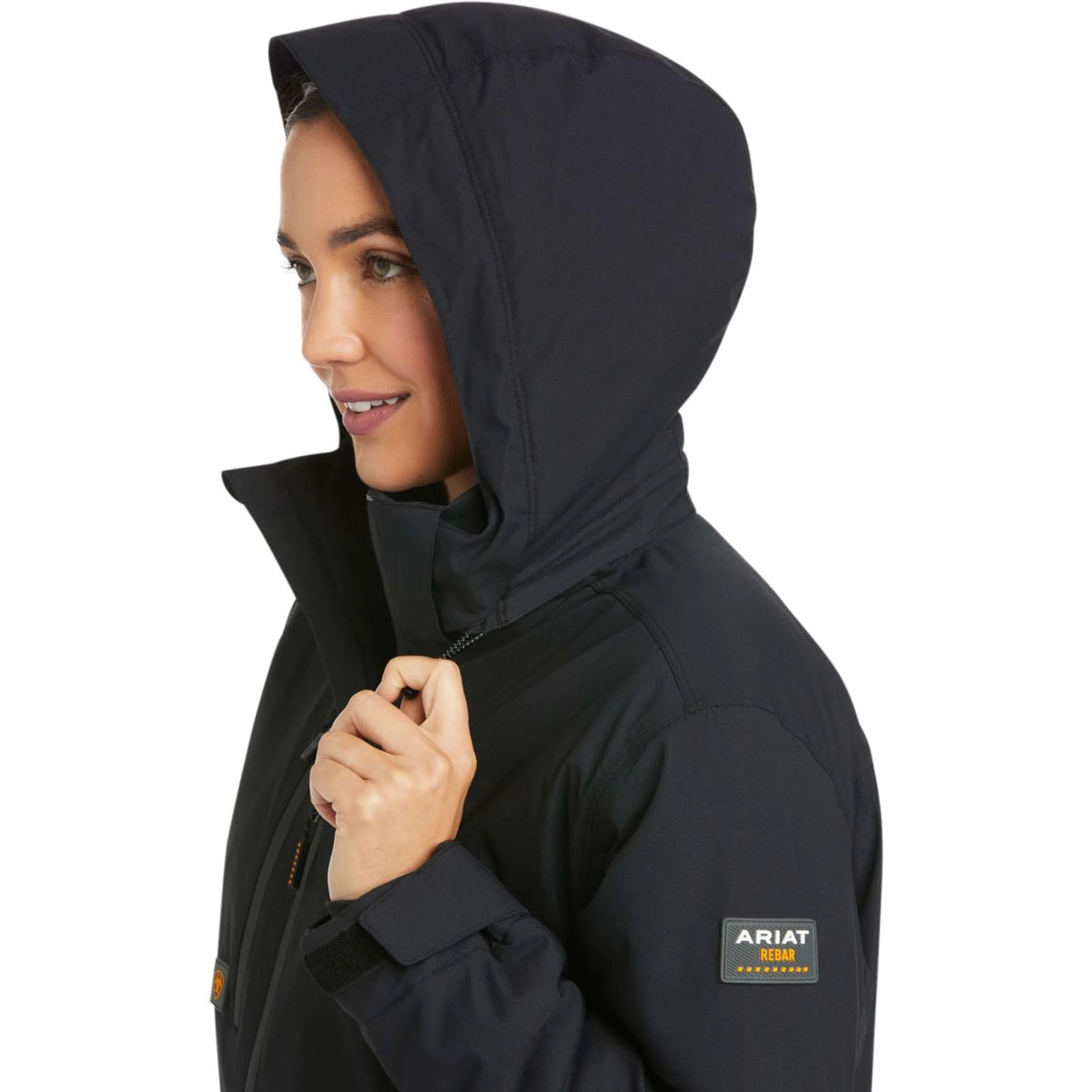 Ariat Veste Rebar Storm Fighter 2.0 Waterproof Femme Noir - Image 9