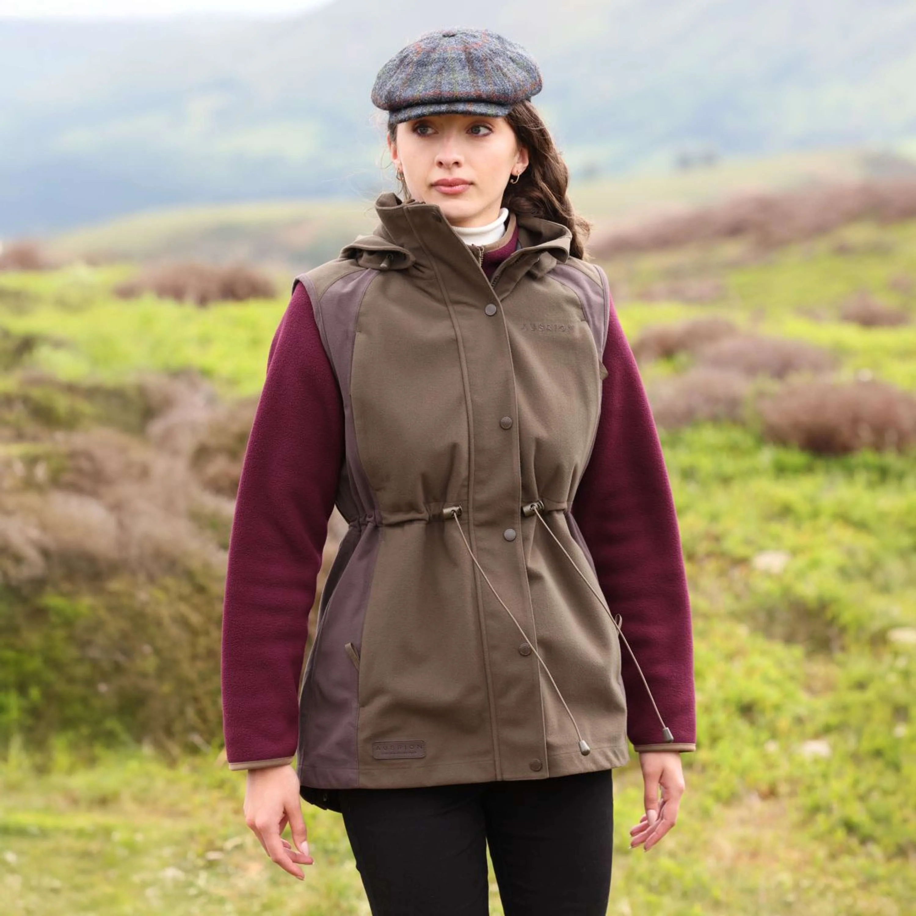 Aubrion by Shires Bodychauffant Heritage Olive foncé - Image 22