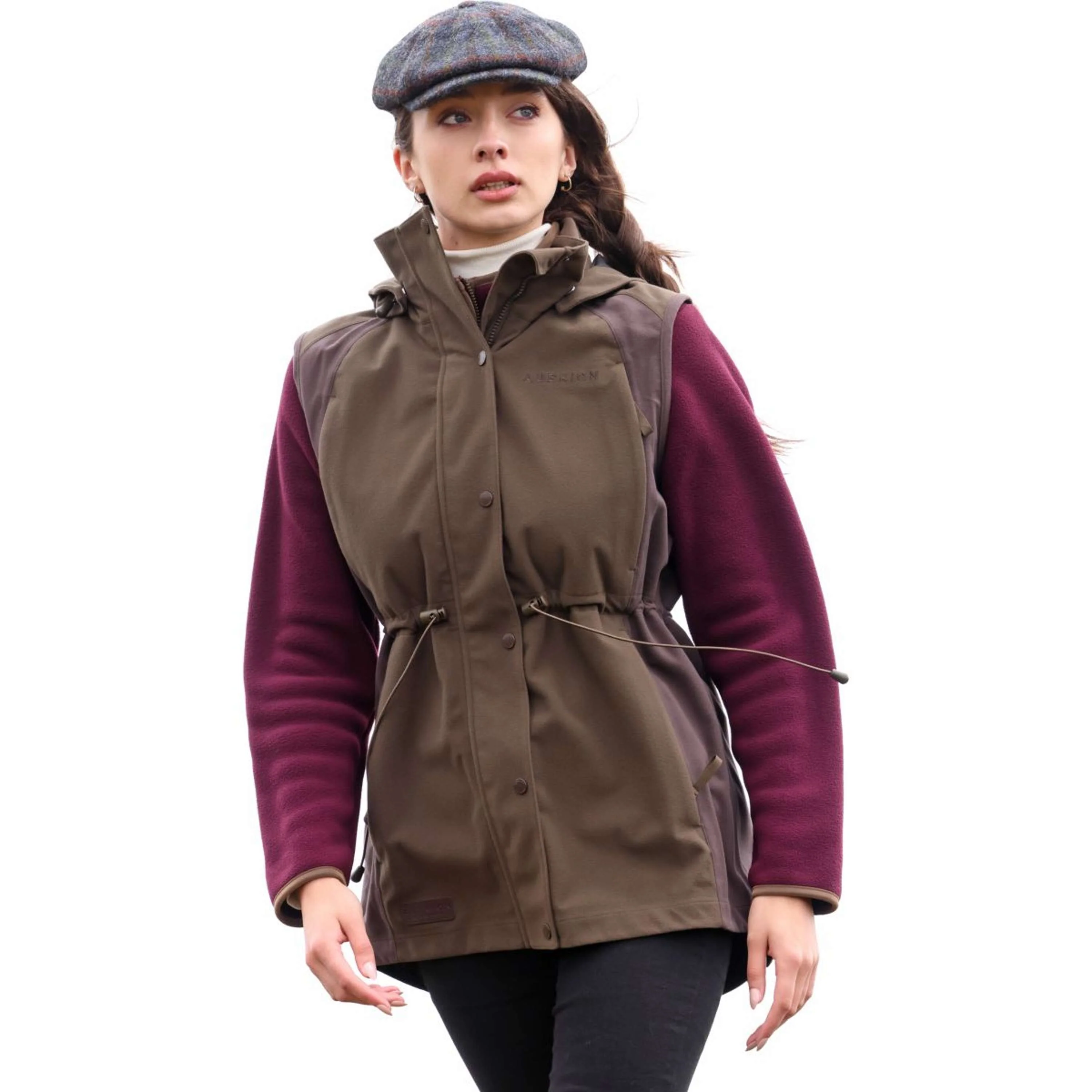 Aubrion by Shires Bodychauffant Heritage Olive foncé - Image 24