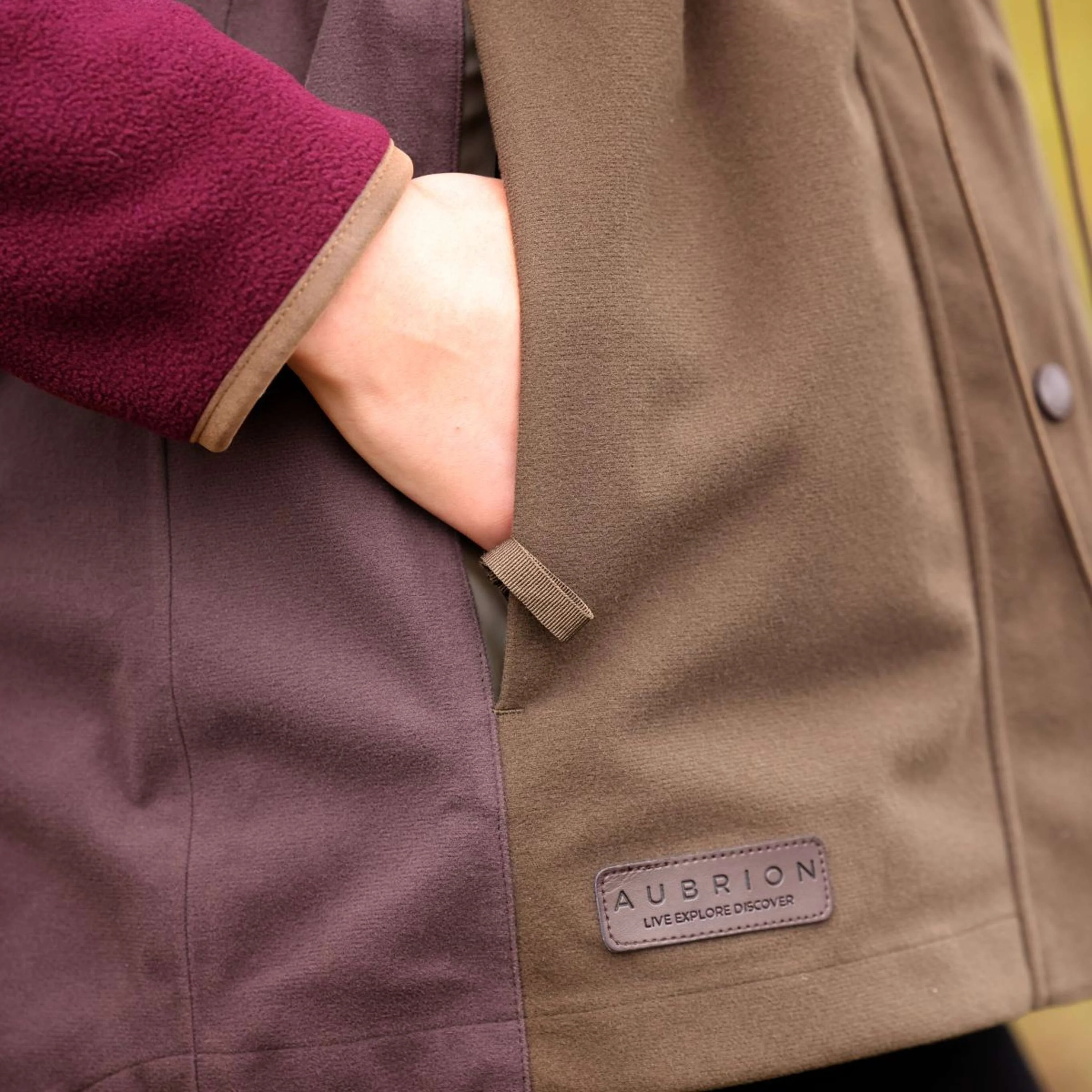 Aubrion by Shires Bodychauffant Heritage Olive foncé - Image 27