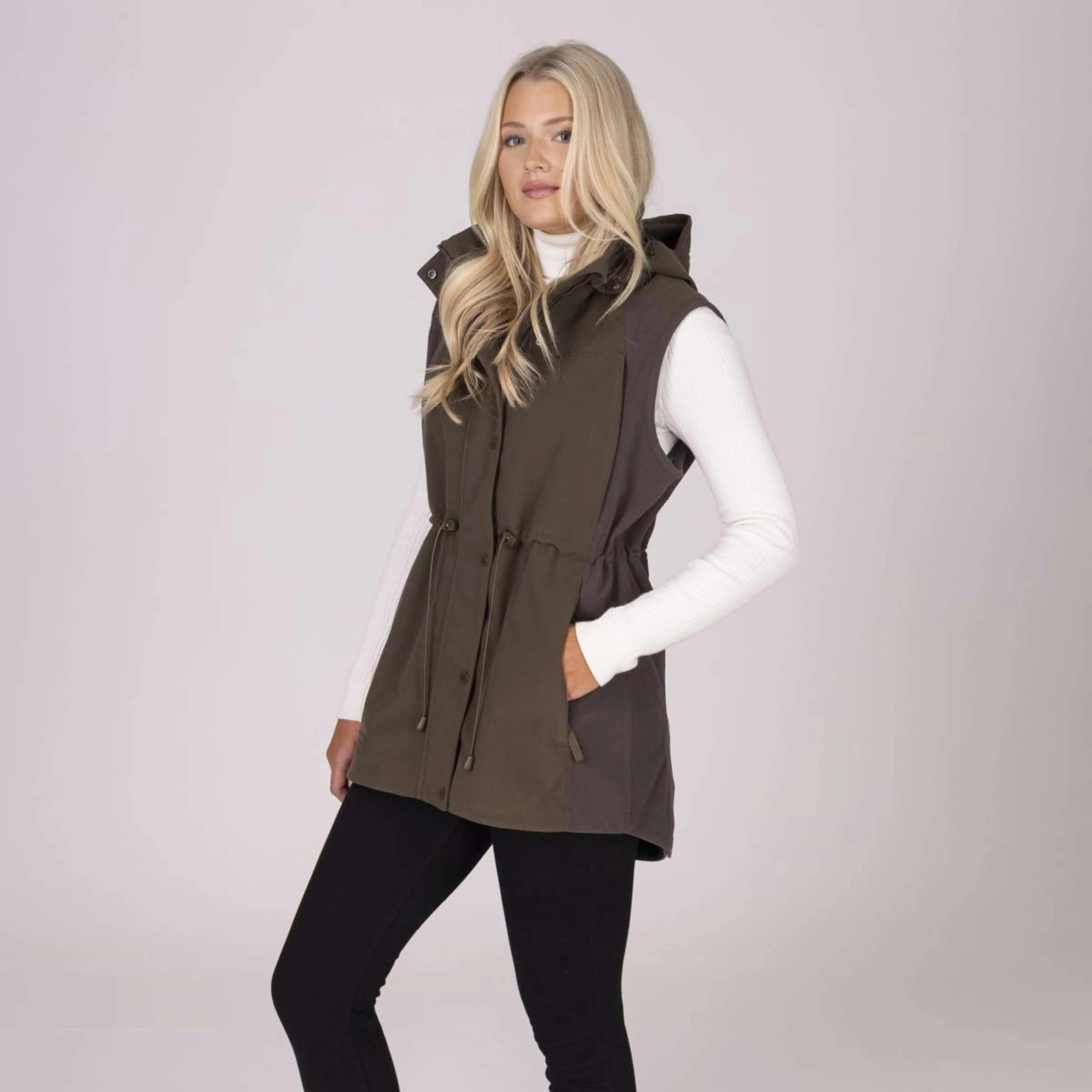Aubrion by Shires Bodychauffant Heritage Olive foncé - Image 41