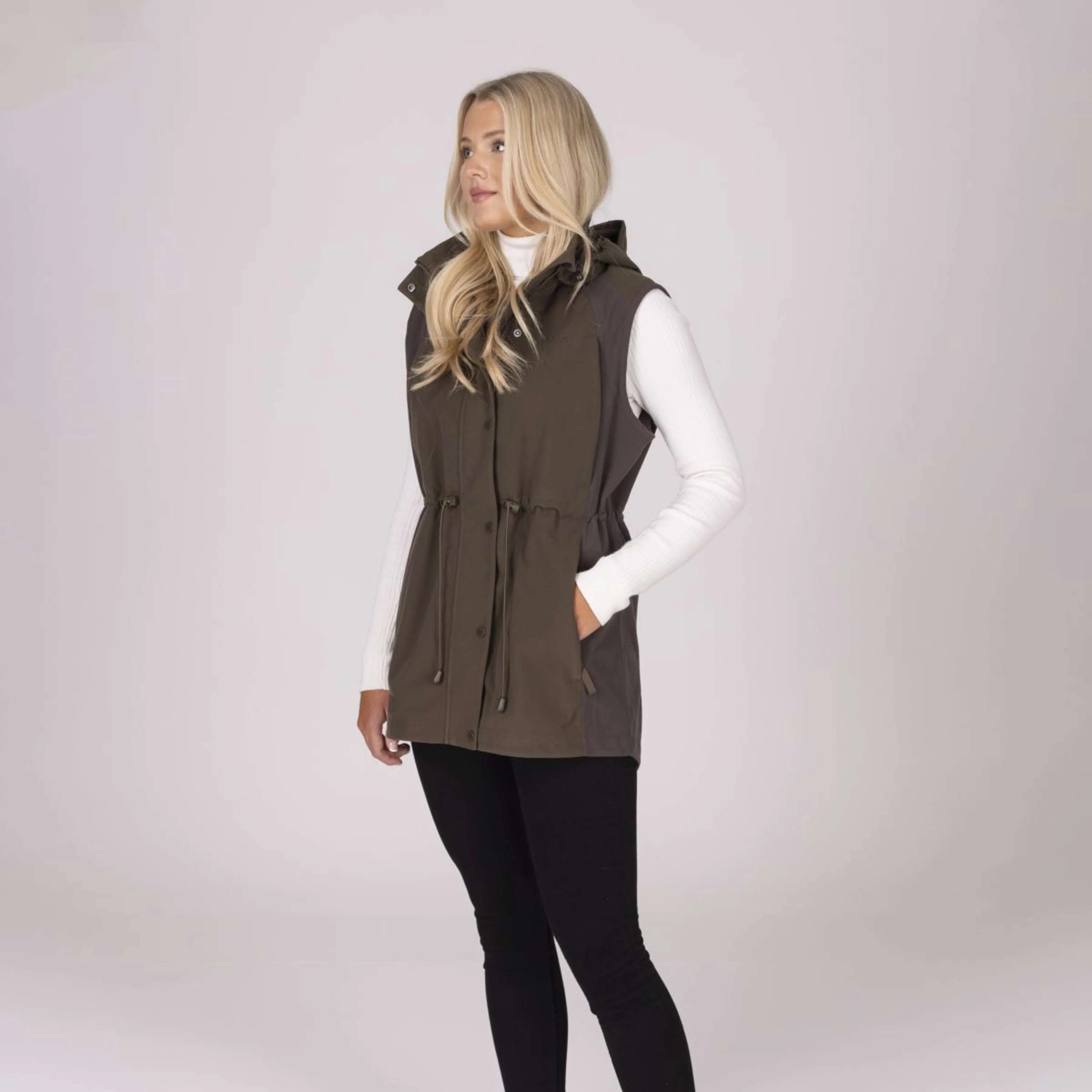 Aubrion by Shires Bodychauffant Heritage Olive foncé - Image 42