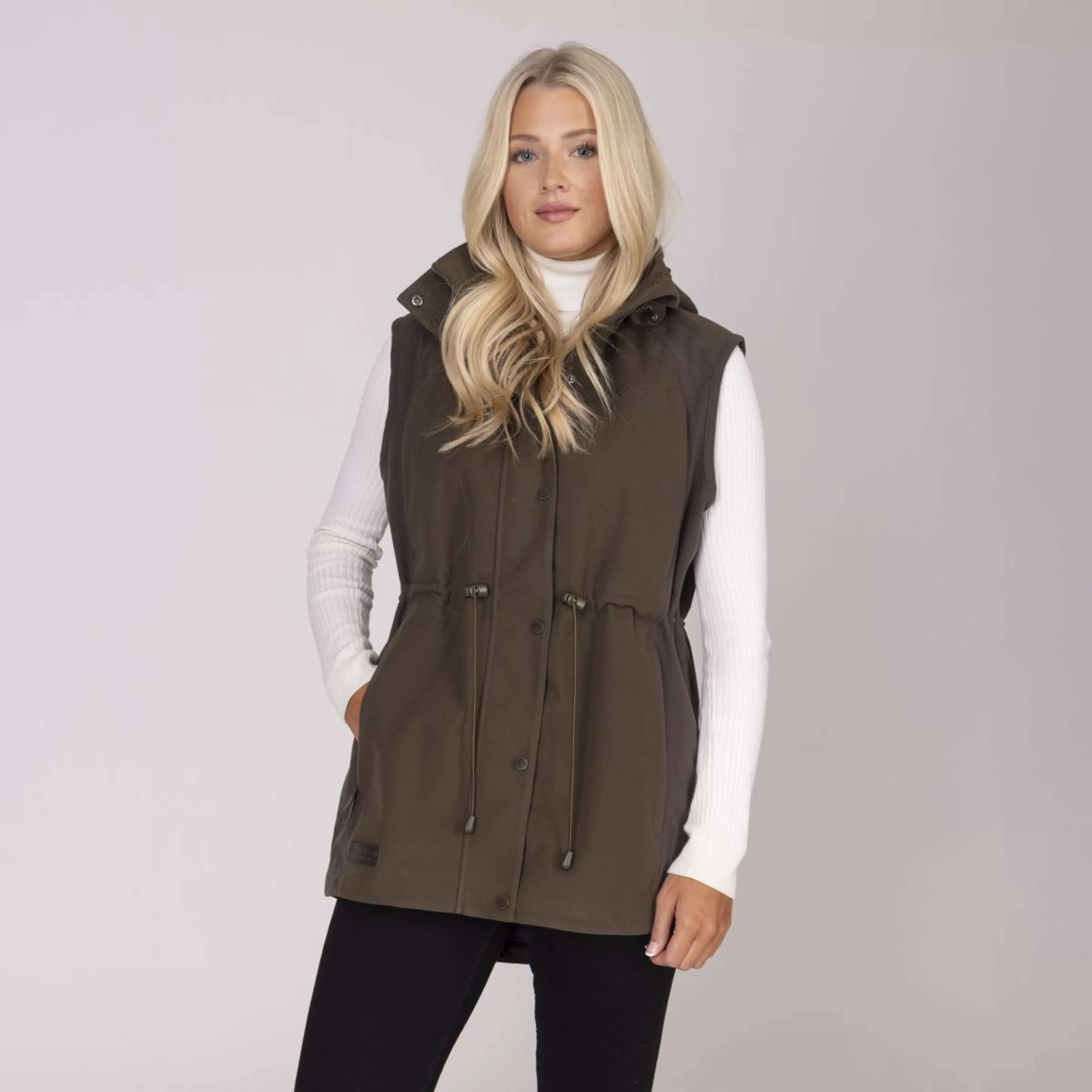 Aubrion by Shires Bodychauffant Heritage Olive foncé - Image 45