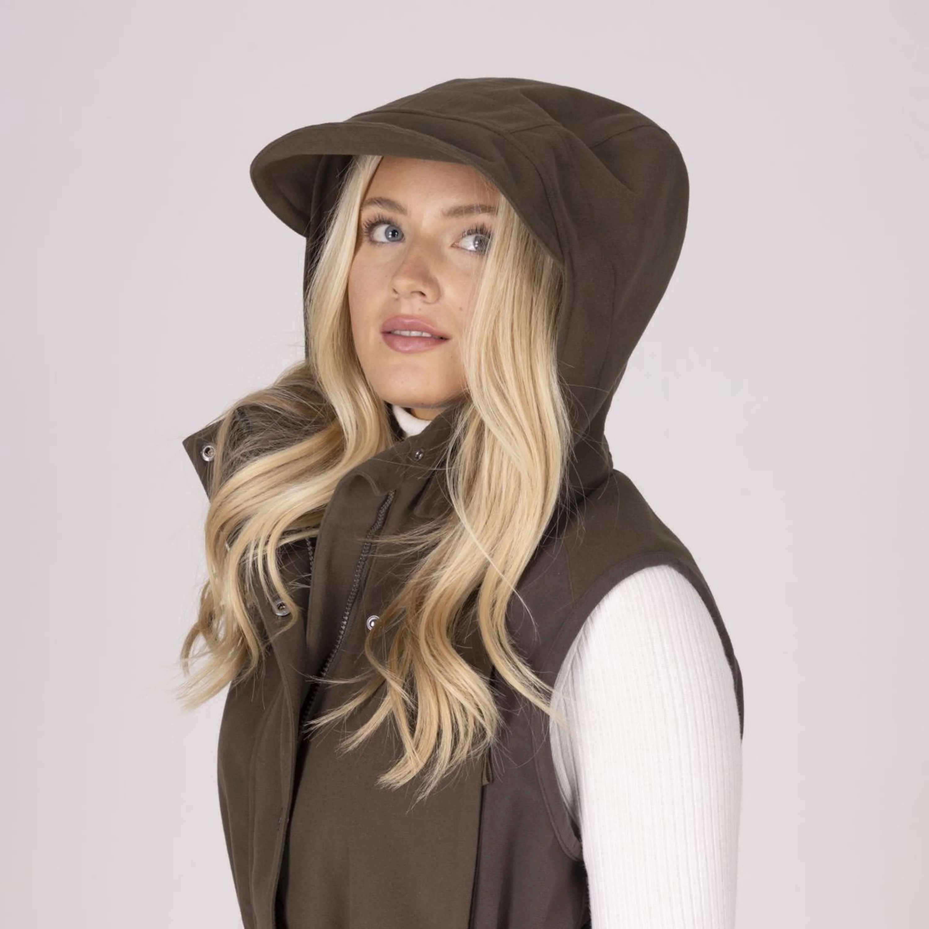 Aubrion by Shires Bodychauffant Heritage Olive foncé - Image 56