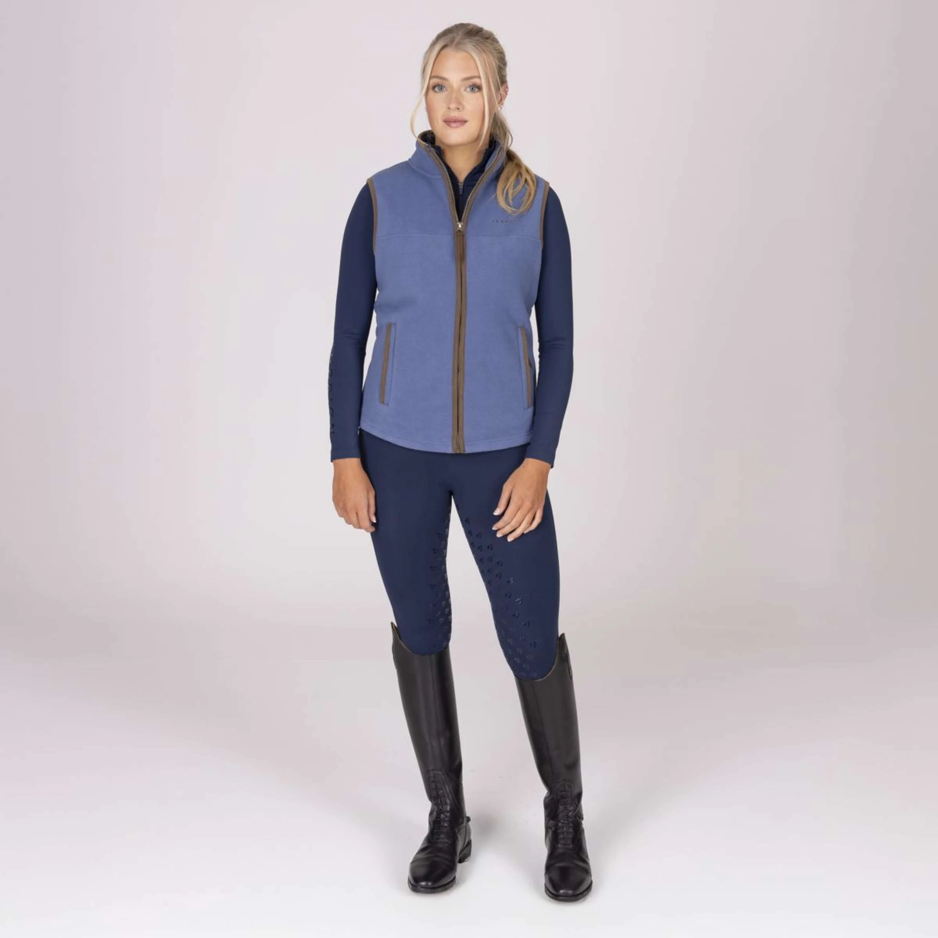 Aubrion by Shires Bodychauffant Original Fleece Bleu - Image 14