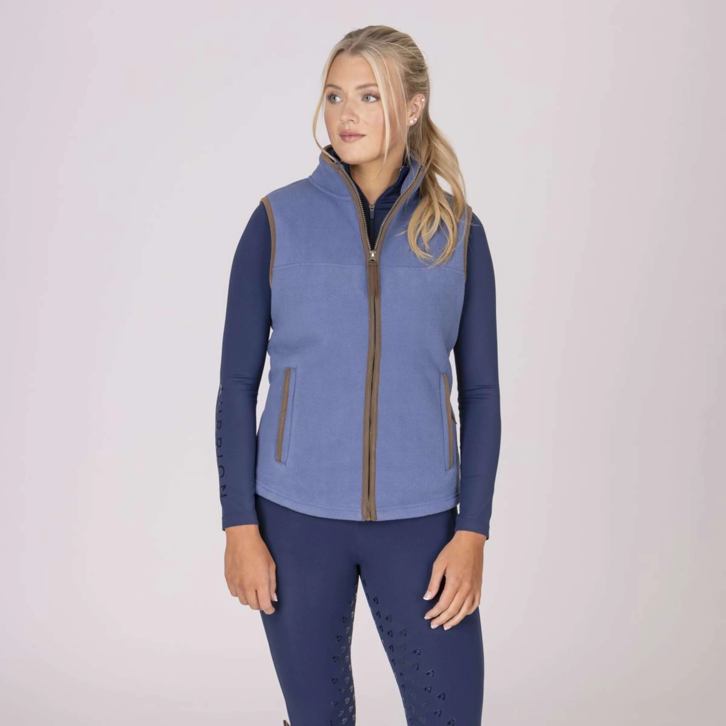 Aubrion by Shires Bodychauffant Original Fleece Bleu - Image 15