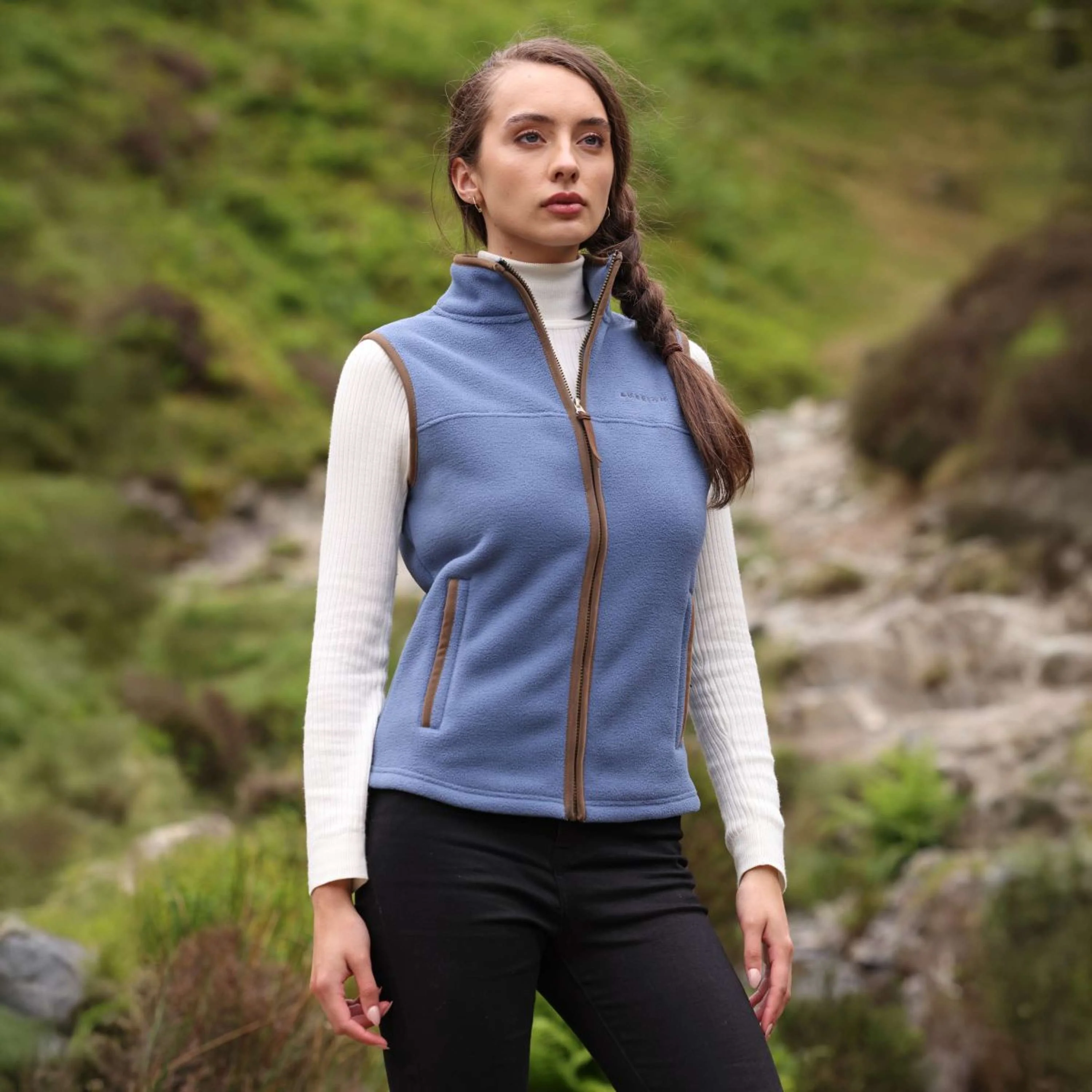 Aubrion by Shires Bodychauffant Original Fleece Bleu - Image 19