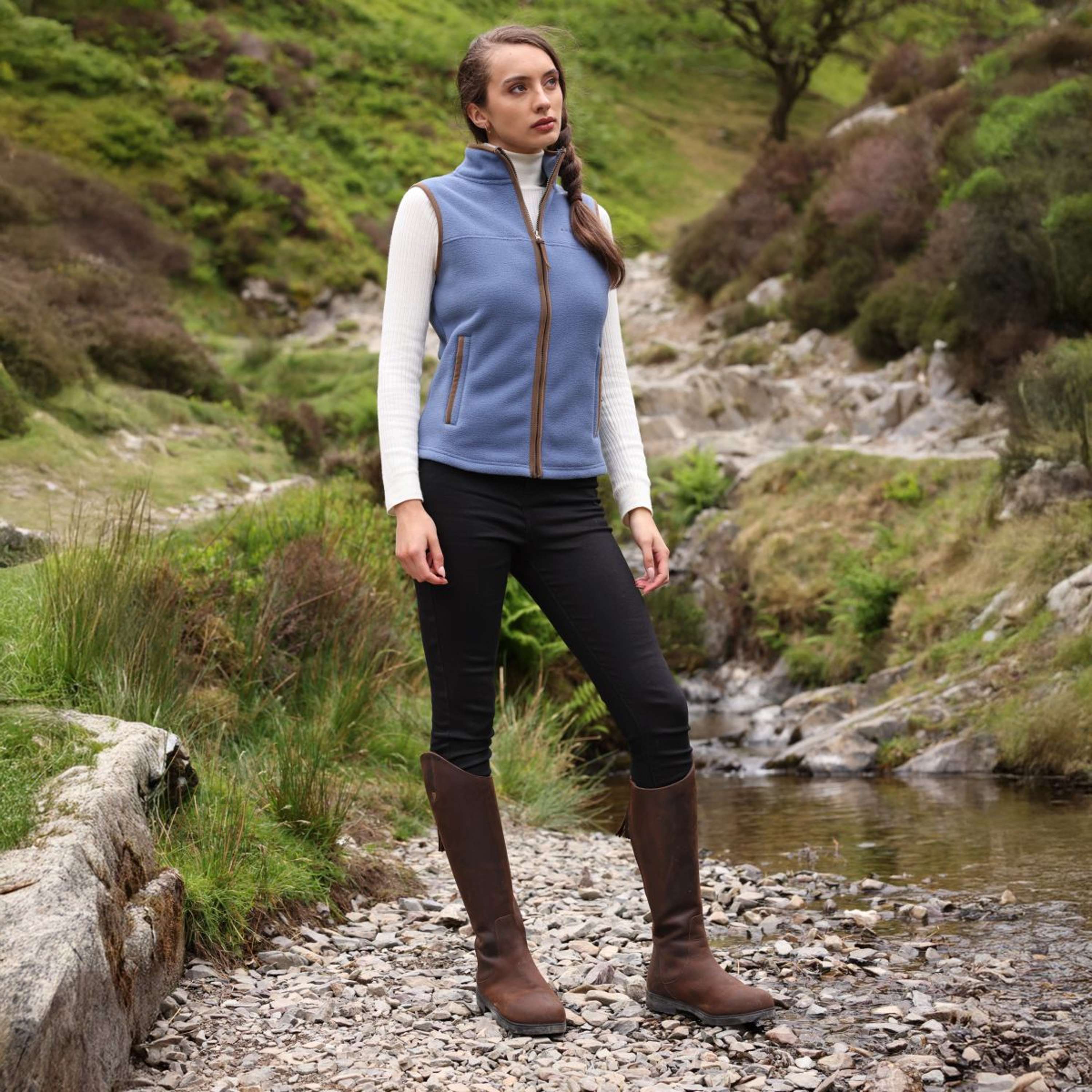 Aubrion by Shires Bodychauffant Original Fleece Bleu - Image 21