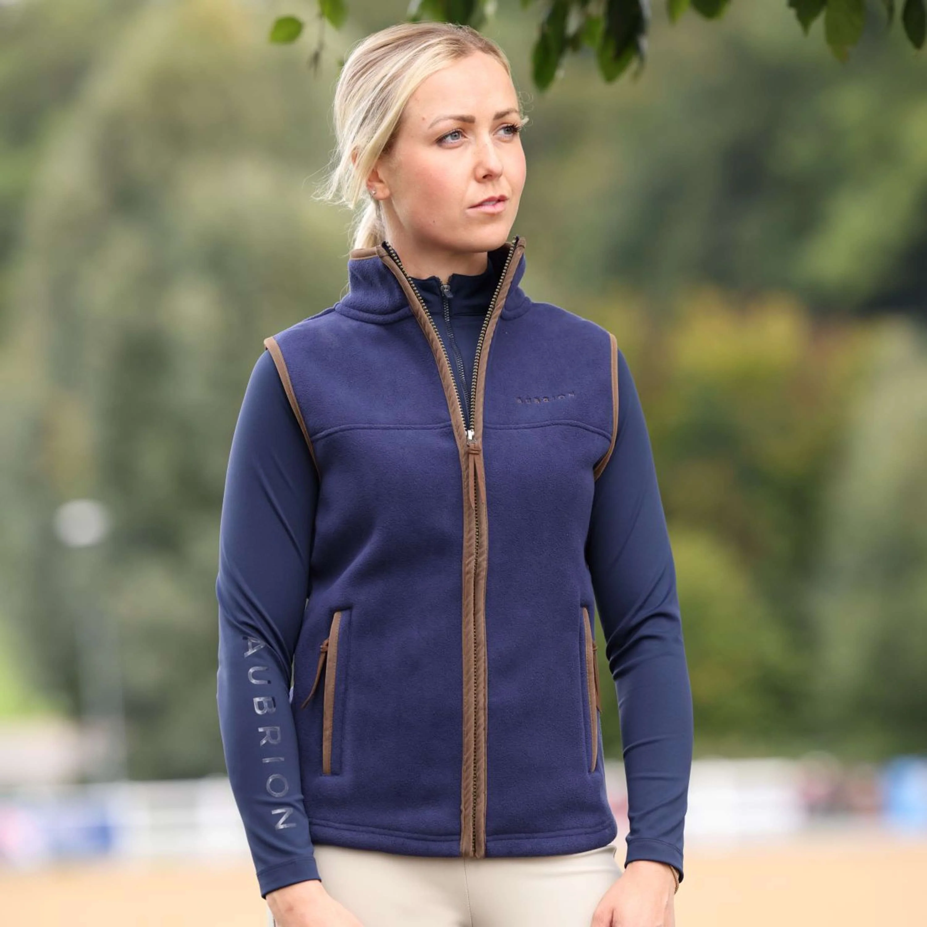 Aubrion by Shires Bodychauffant Original Fleece Marin - Image 4