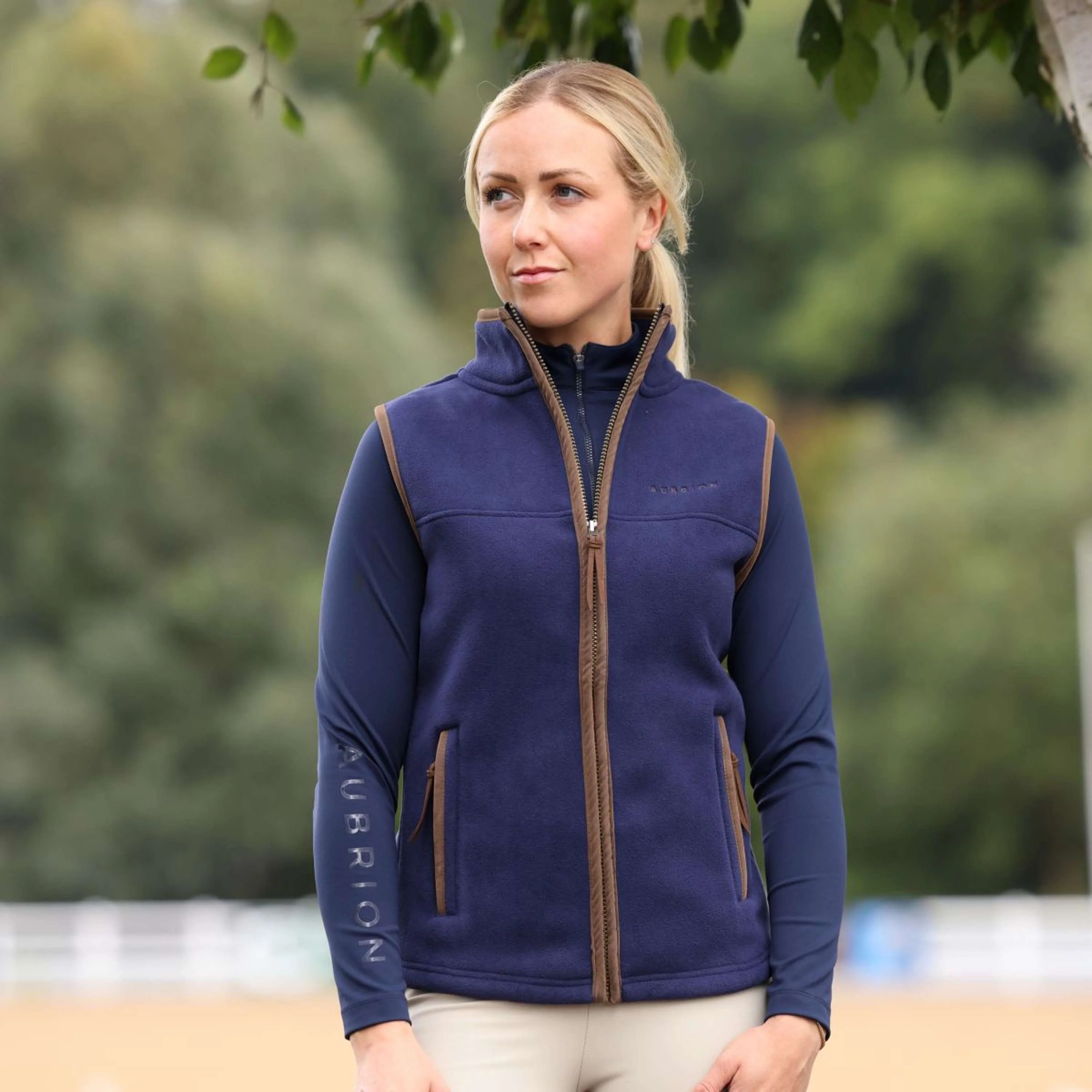 Aubrion by Shires Bodychauffant Original Fleece Marin - Image 5