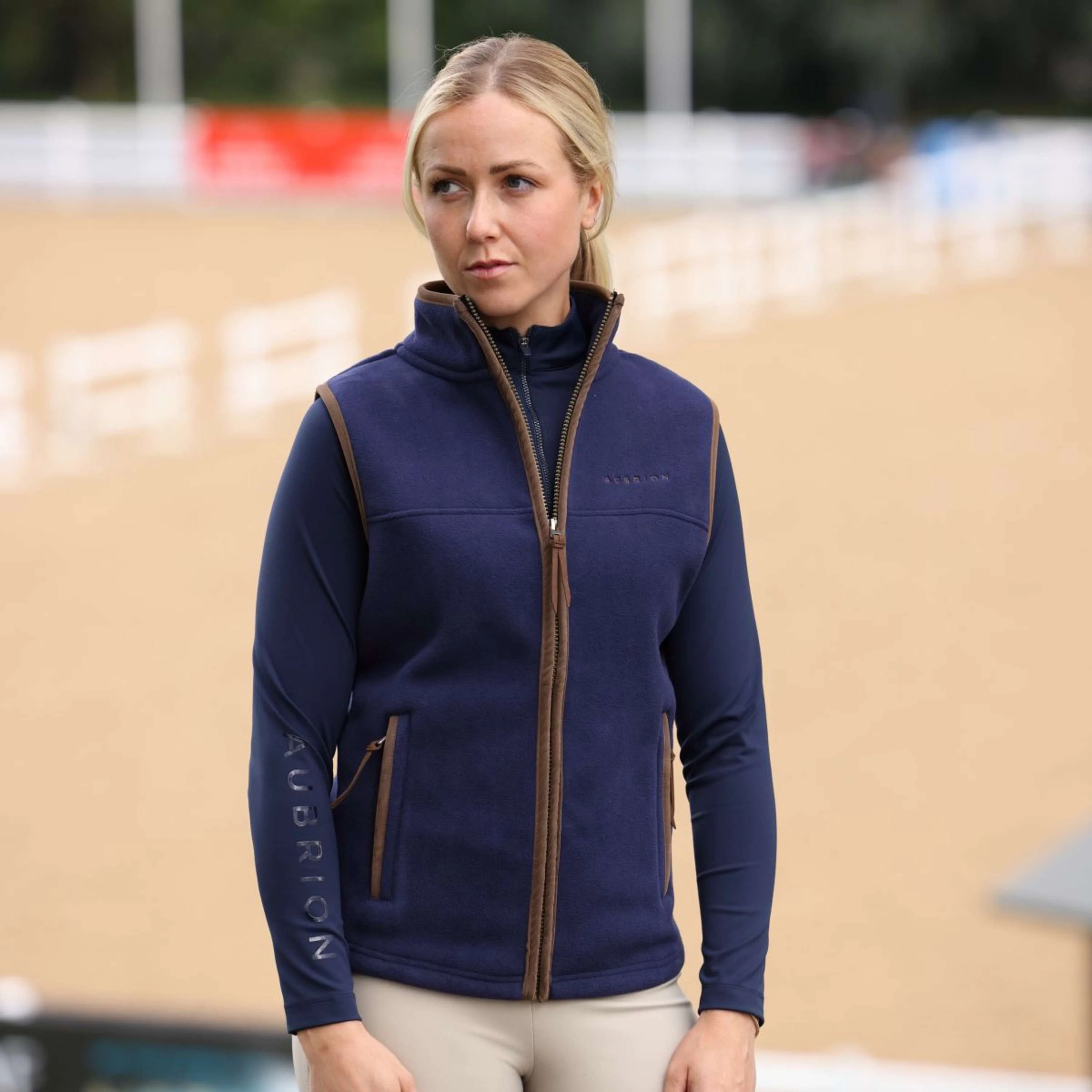 Aubrion by Shires Bodychauffant Original Fleece Marin - Image 7