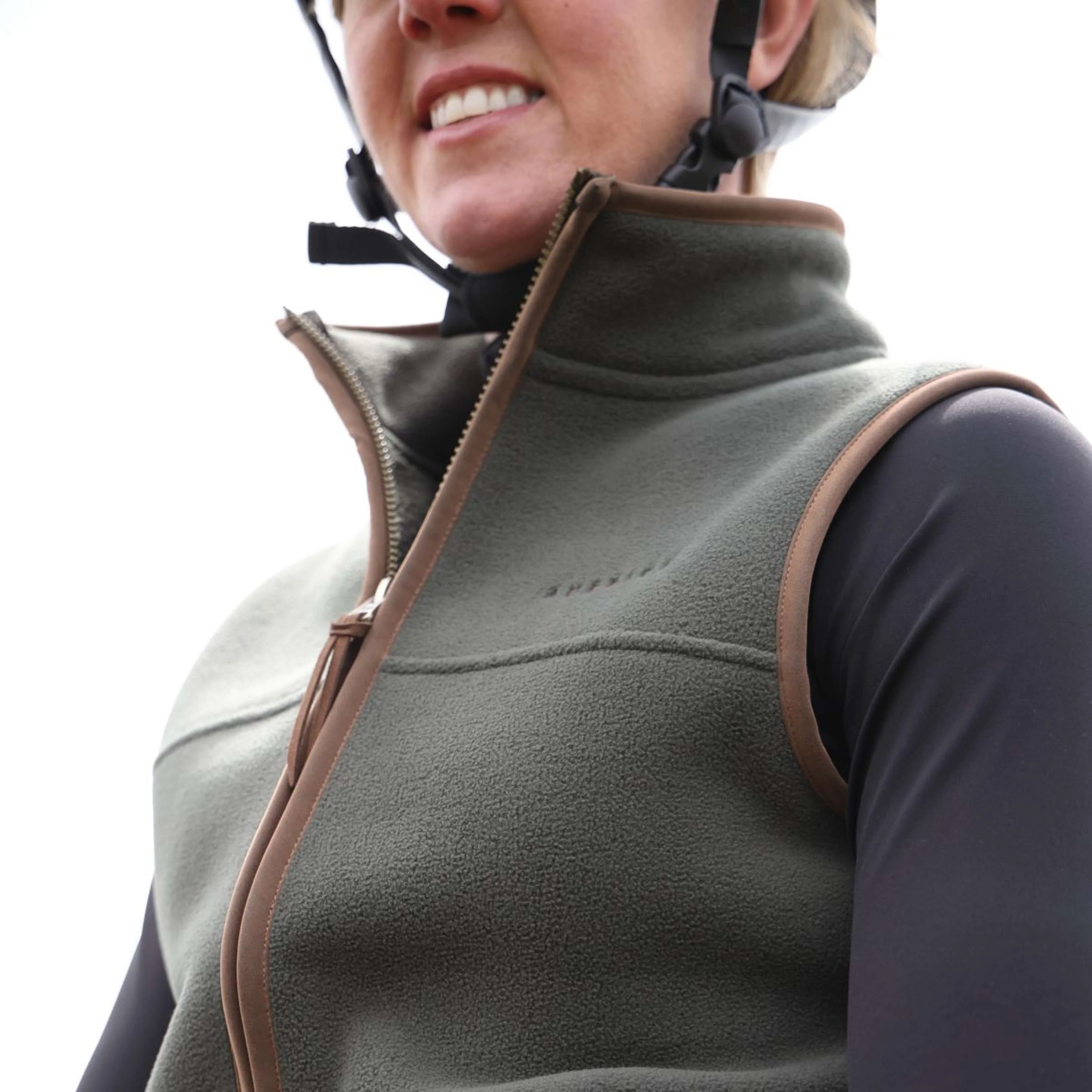 Aubrion by Shires Bodychauffant Original Fleece Vert - Image 7