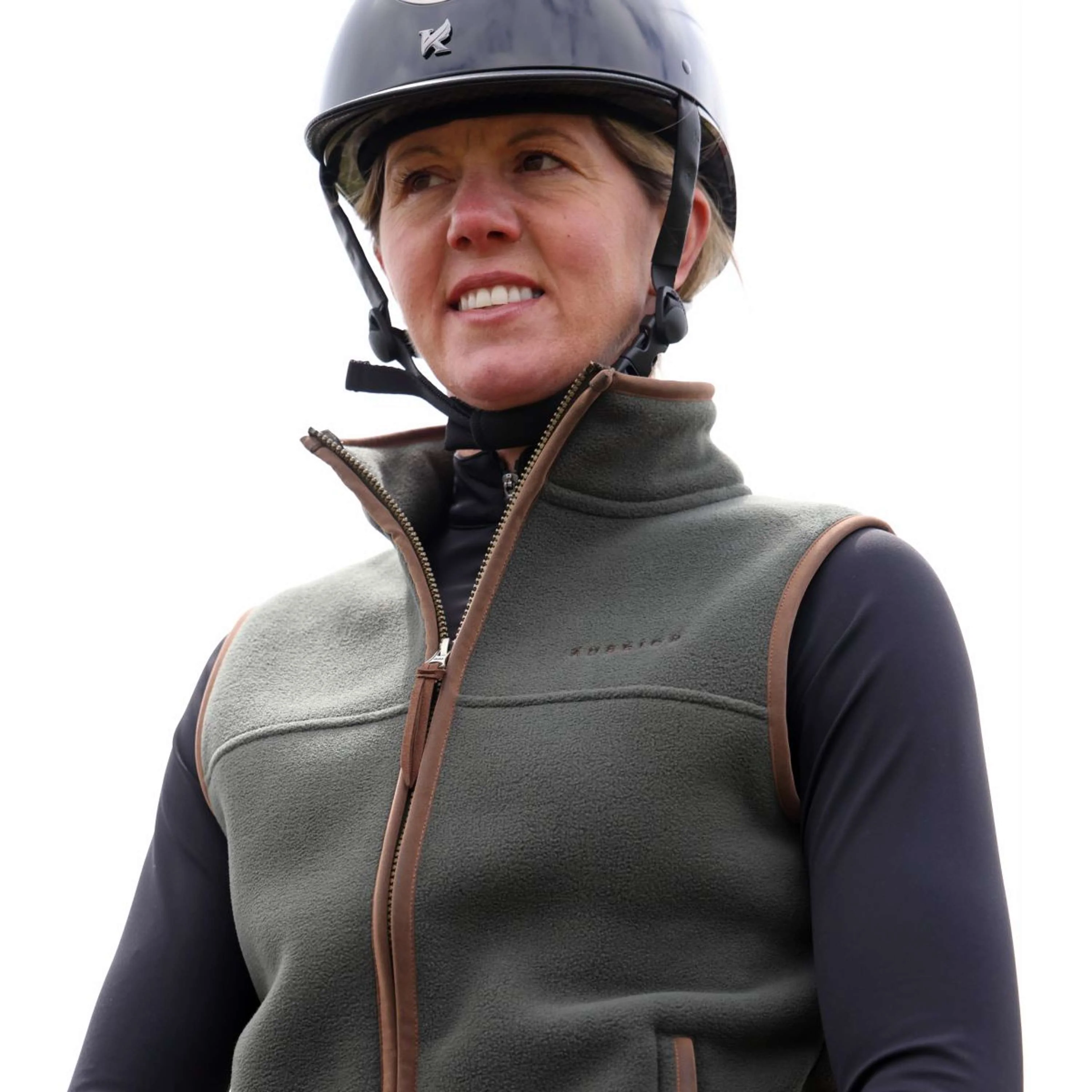 Aubrion by Shires Bodychauffant Original Fleece Vert - Image 8
