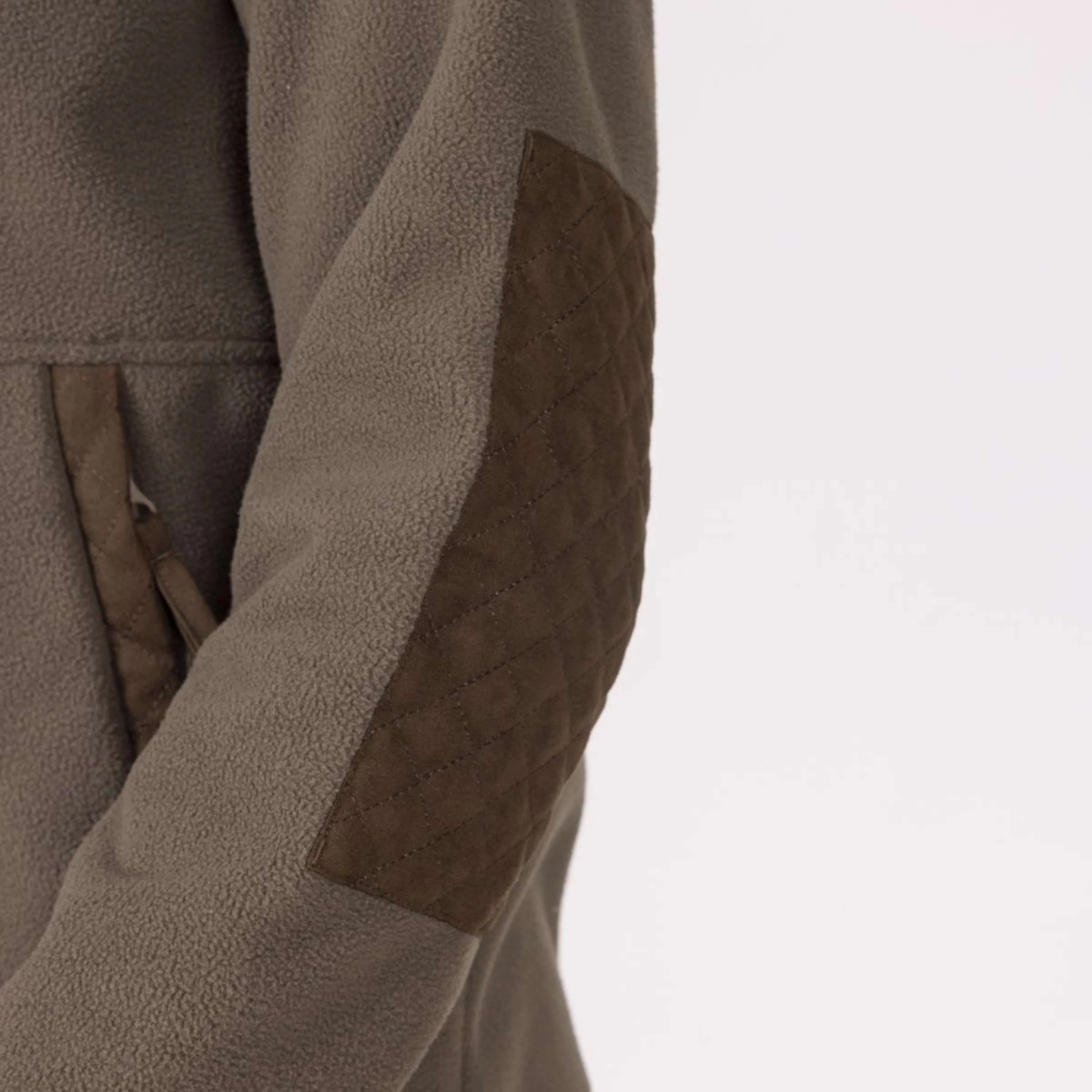 Aubrion by Shires Pull Heritage Fleece Olive foncé - Image 40