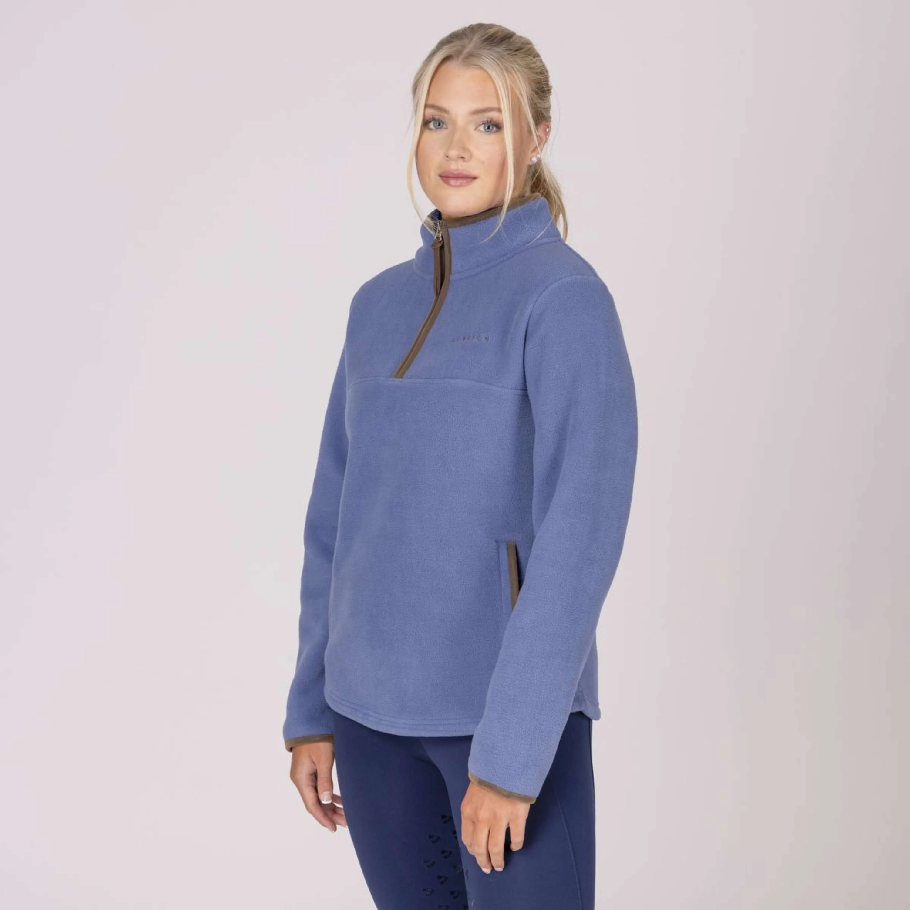 Aubrion by Shires Pull Original Fleece Bleu - Image 23