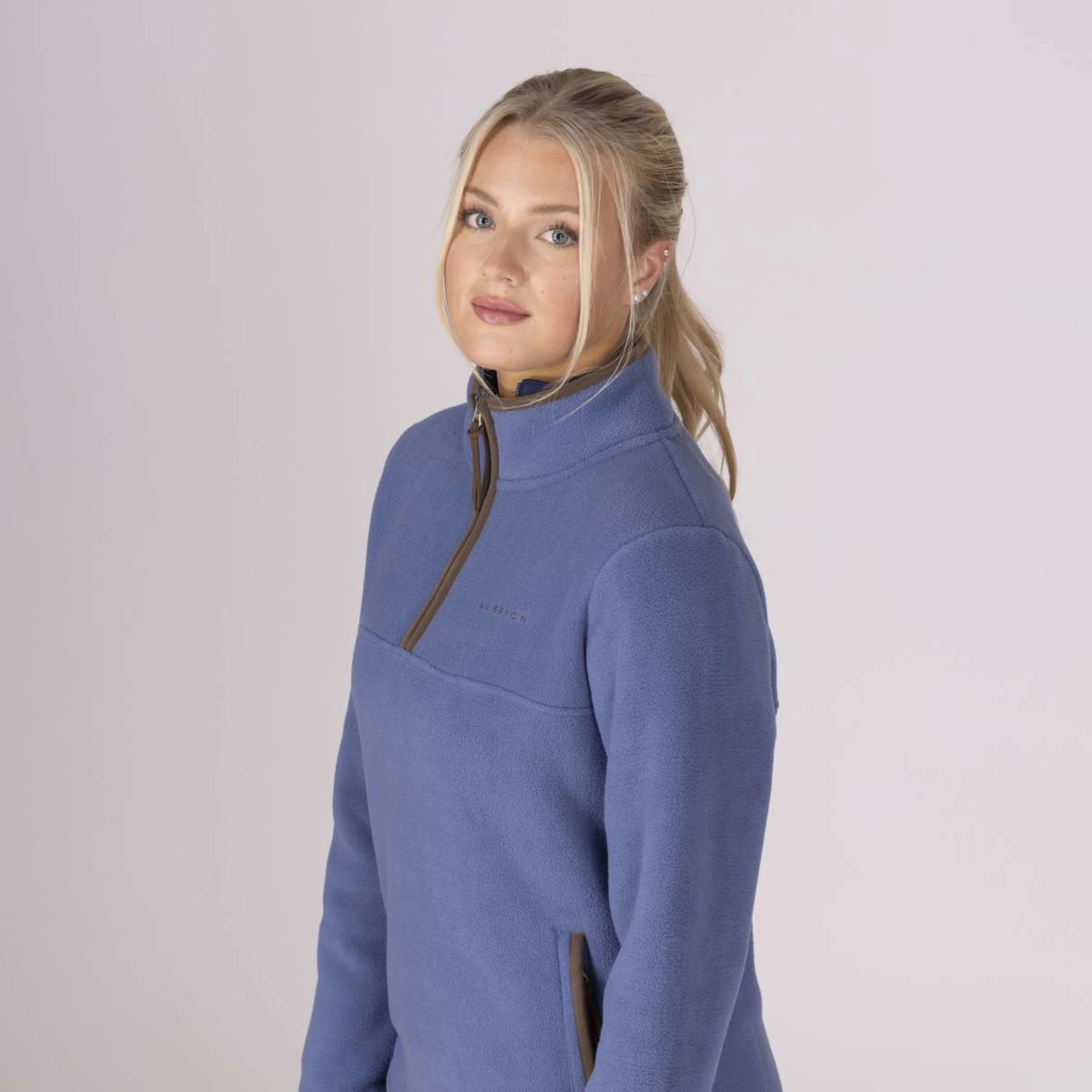 Aubrion by Shires Pull Original Fleece Bleu - Image 26